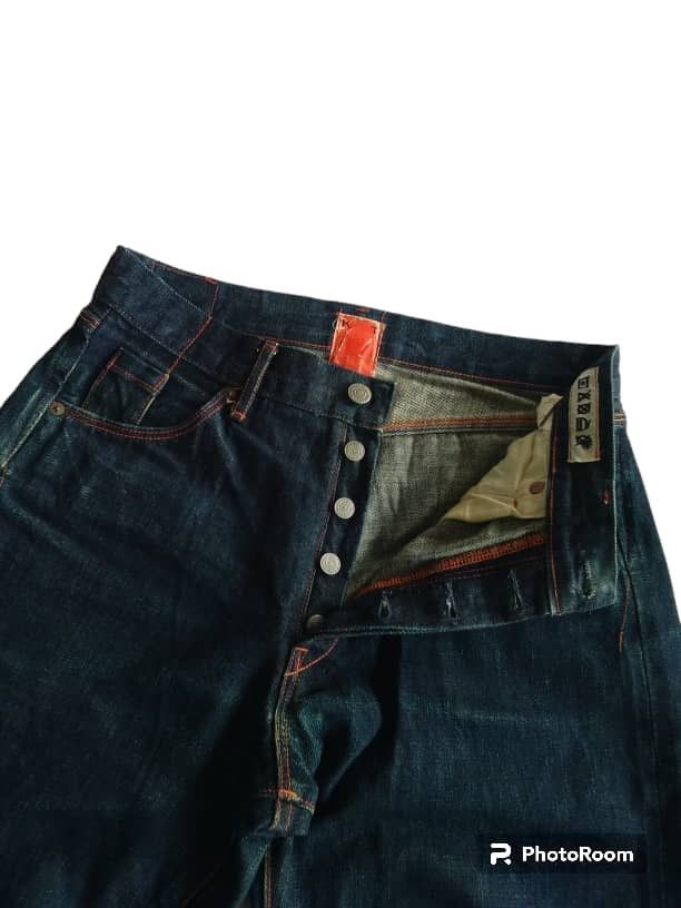 Japanese Brand × Kapital × Vintage Kato Tool Project Nice Design Selvedge Denim Size US 29 - 8 Thumbnail