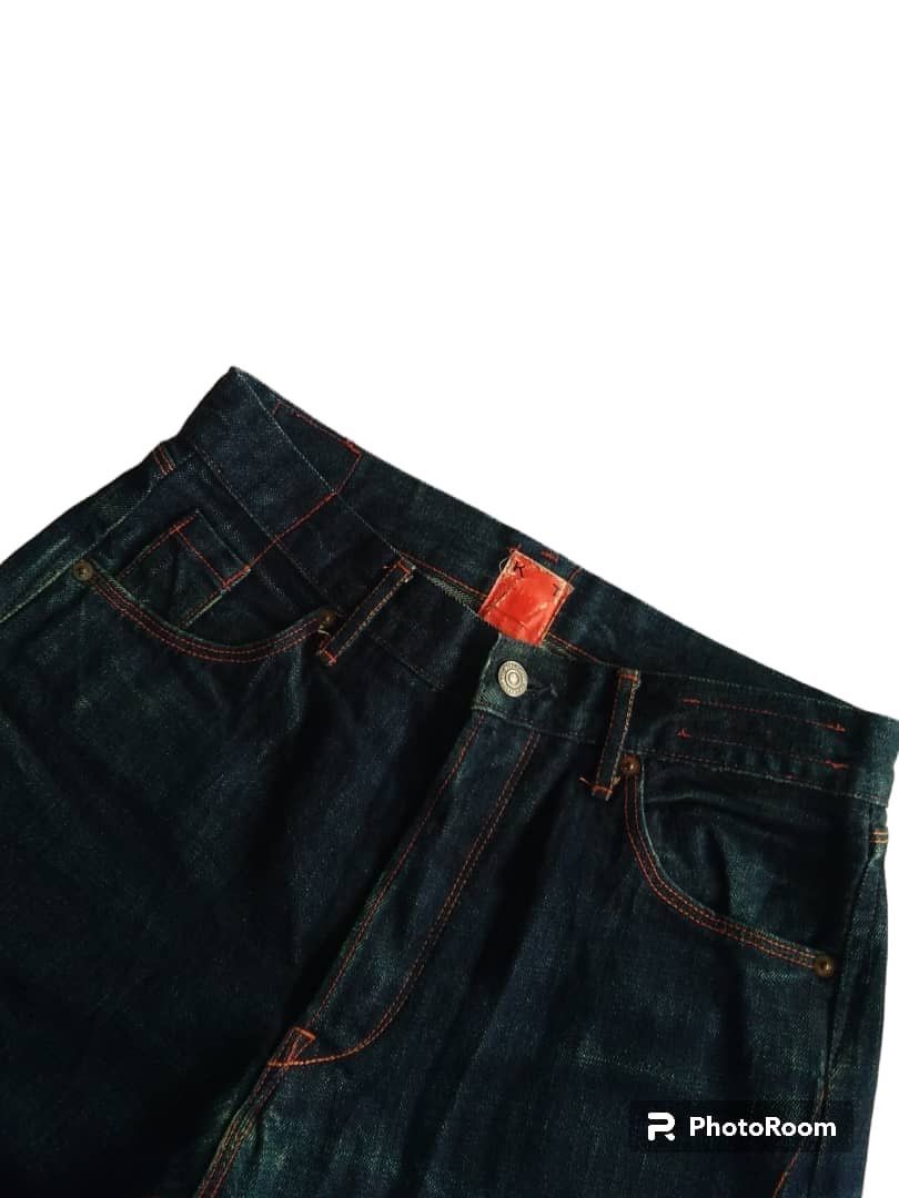 Japanese Brand × Kapital × Vintage Kato Tool Project Nice Design Selvedge Denim Size US 29 - 7 Thumbnail