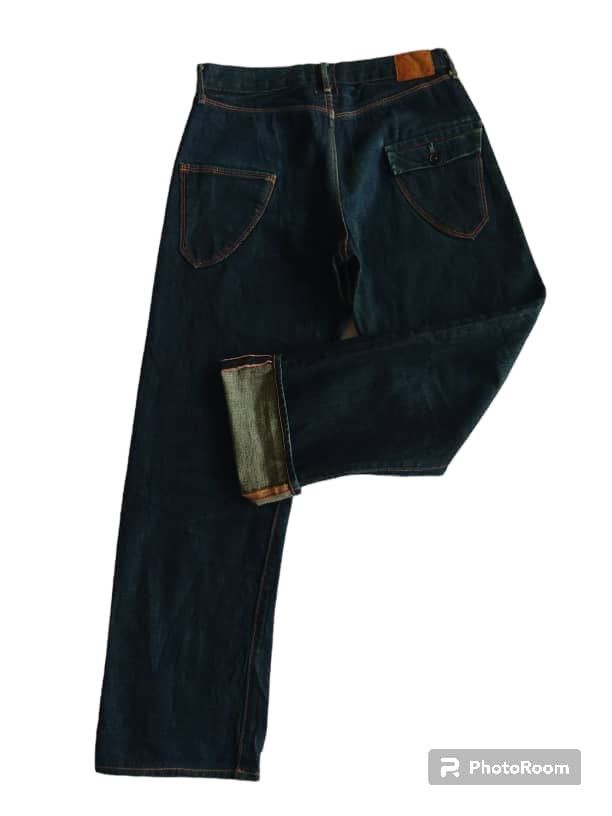 Japanese Brand × Kapital × Vintage Kato Tool Project Nice Design Selvedge Denim Size US 29 - 4 Thumbnail