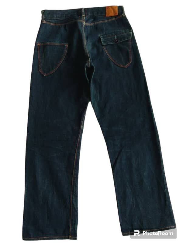 Japanese Brand × Kapital × Vintage Kato Tool Project Nice Design Selvedge Denim Size US 29 - 2 Thumbnail