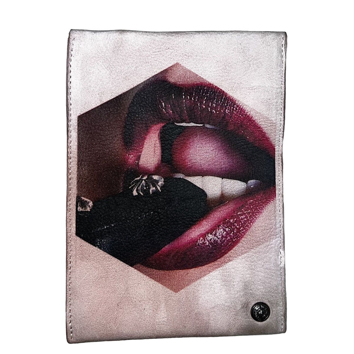 Chrome Hearts CHROME HEARTS LAURIEL YNN STARK PHOTO PRINT LEATHER POUCH Size ONE SIZE - 5 Thumbnail