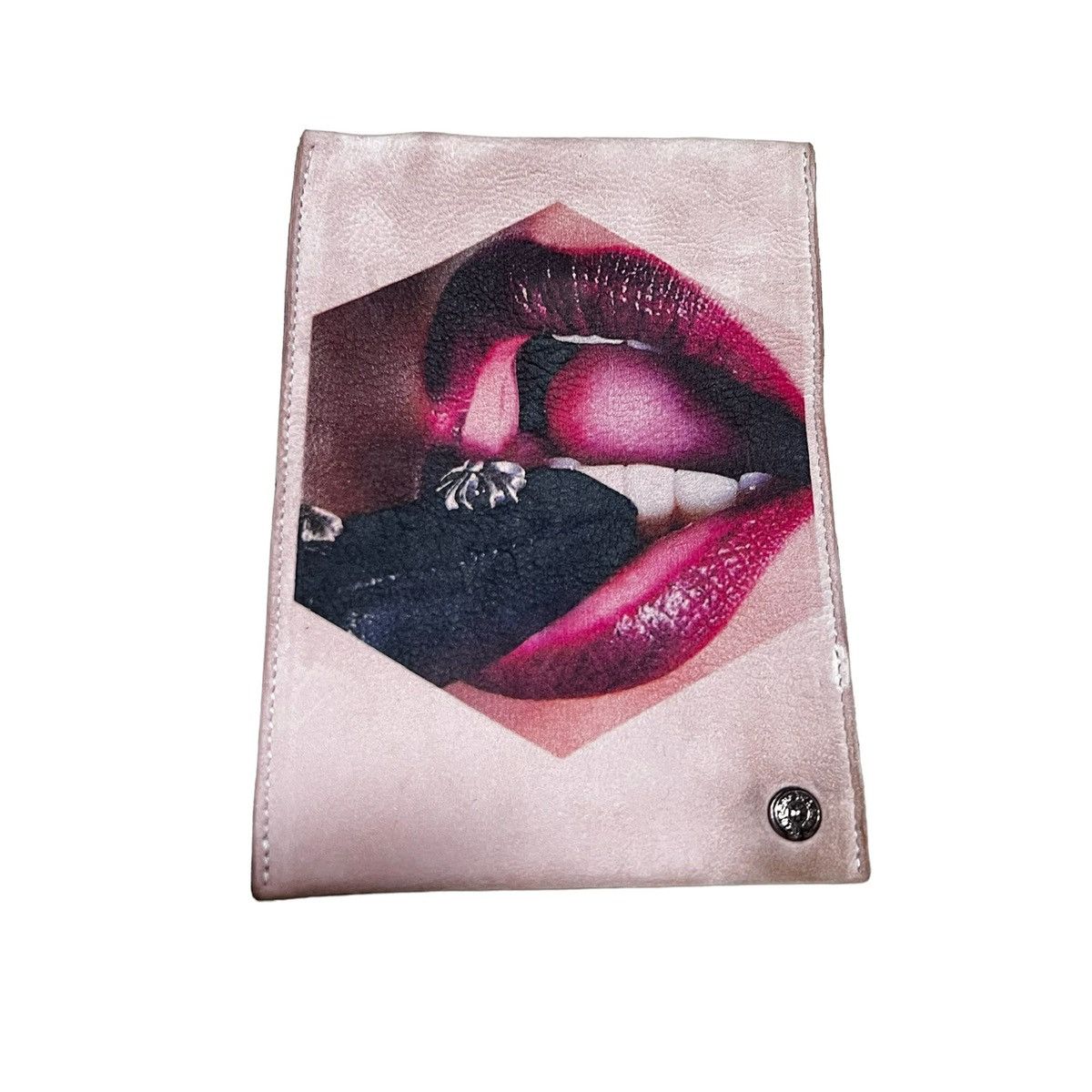 Chrome Hearts CHROME HEARTS LAURIEL YNN STARK PHOTO PRINT LEATHER POUCH Size ONE SIZE - 1 Thumbnail