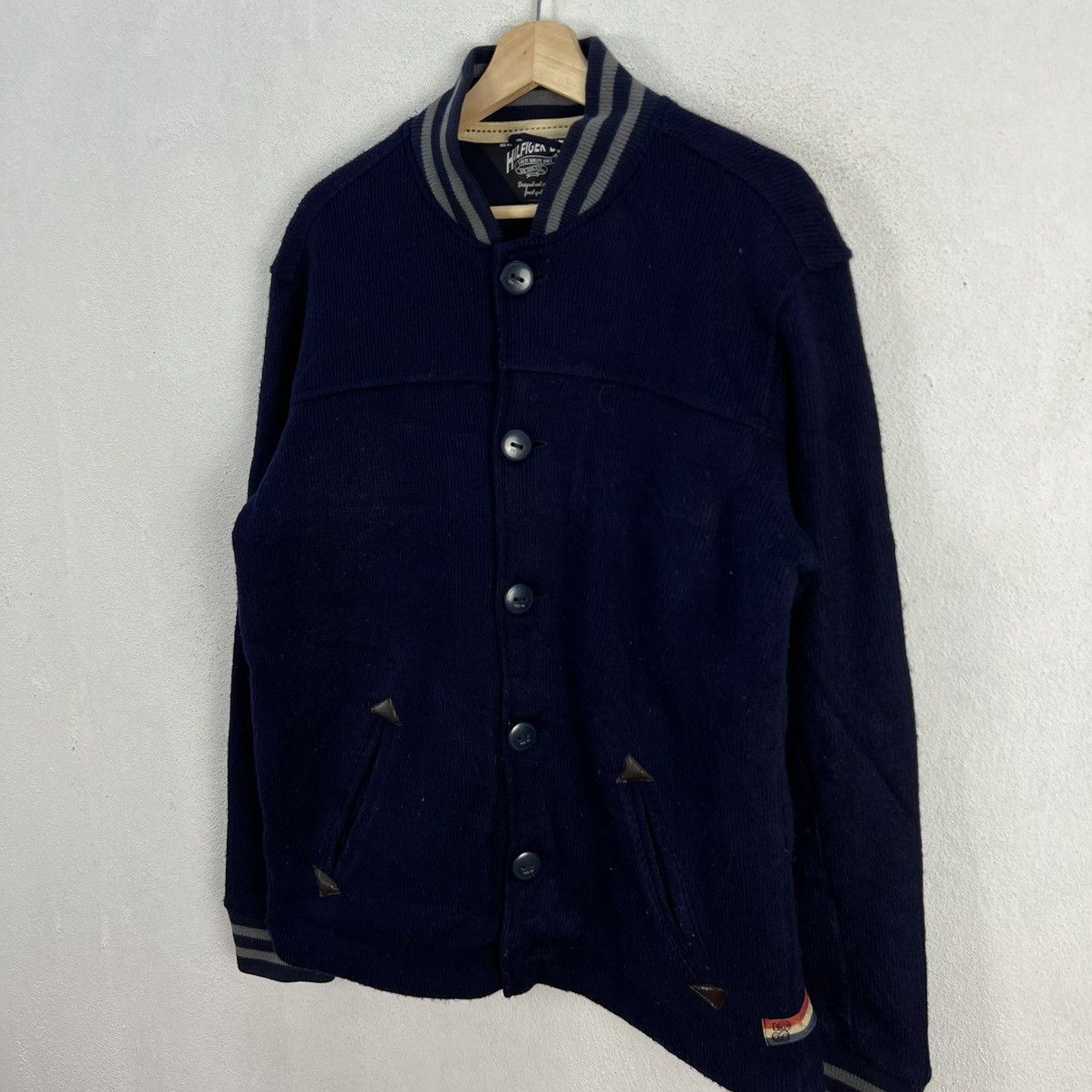Japanese Brand VINTAGE VARSITY JACKET TOMMY HILFIGER RARE DESIGN Size US S / EU 44-46 / 1 - 5 Thumbnail