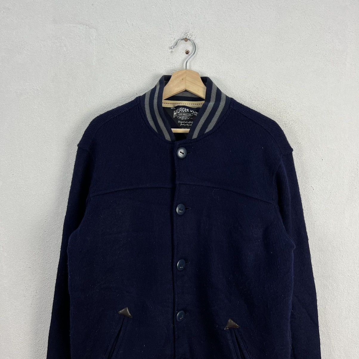 Japanese Brand VINTAGE VARSITY JACKET TOMMY HILFIGER RARE DESIGN Size US S / EU 44-46 / 1 - 3 Thumbnail