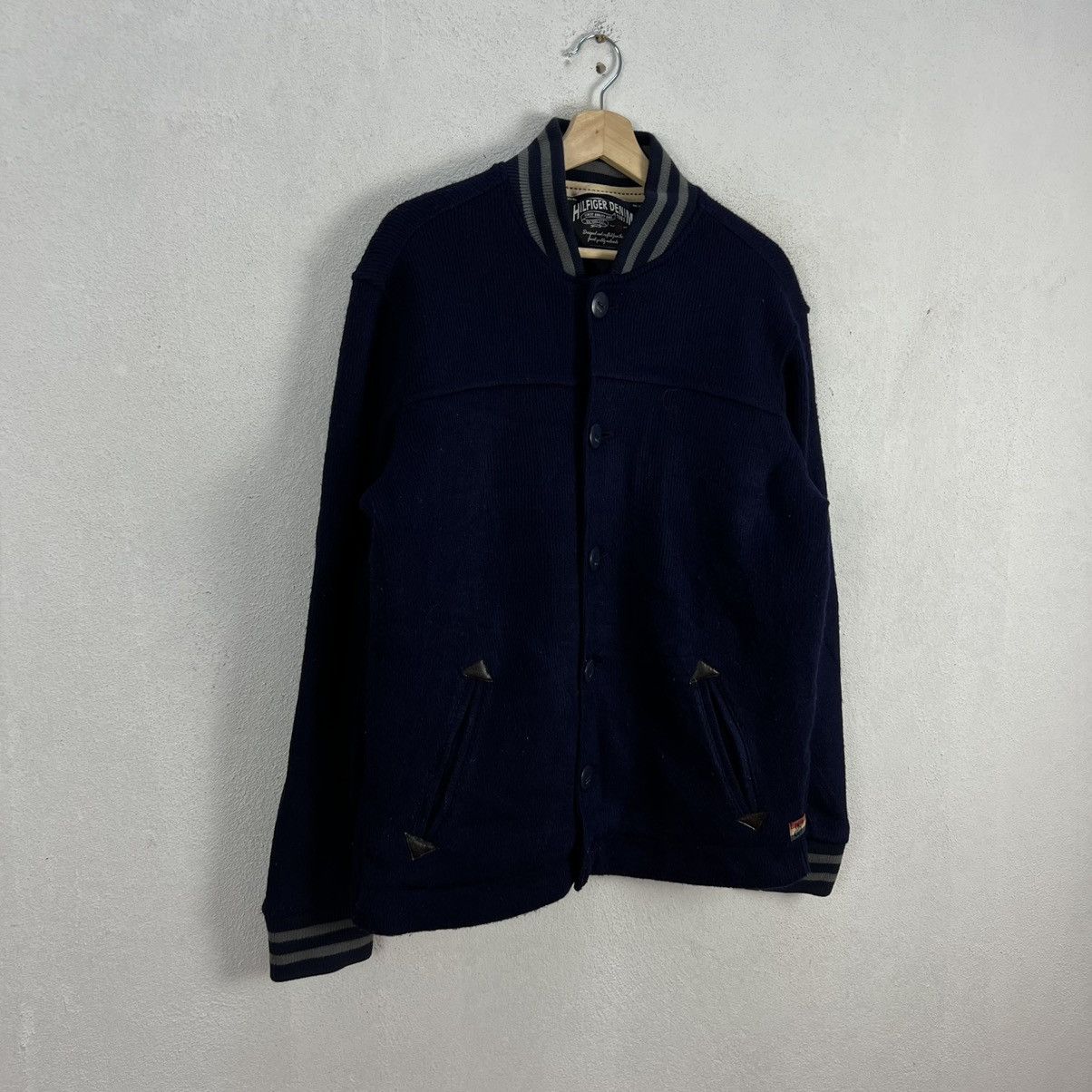 Japanese Brand VINTAGE VARSITY JACKET TOMMY HILFIGER RARE DESIGN Size US S / EU 44-46 / 1 - 2 Thumbnail