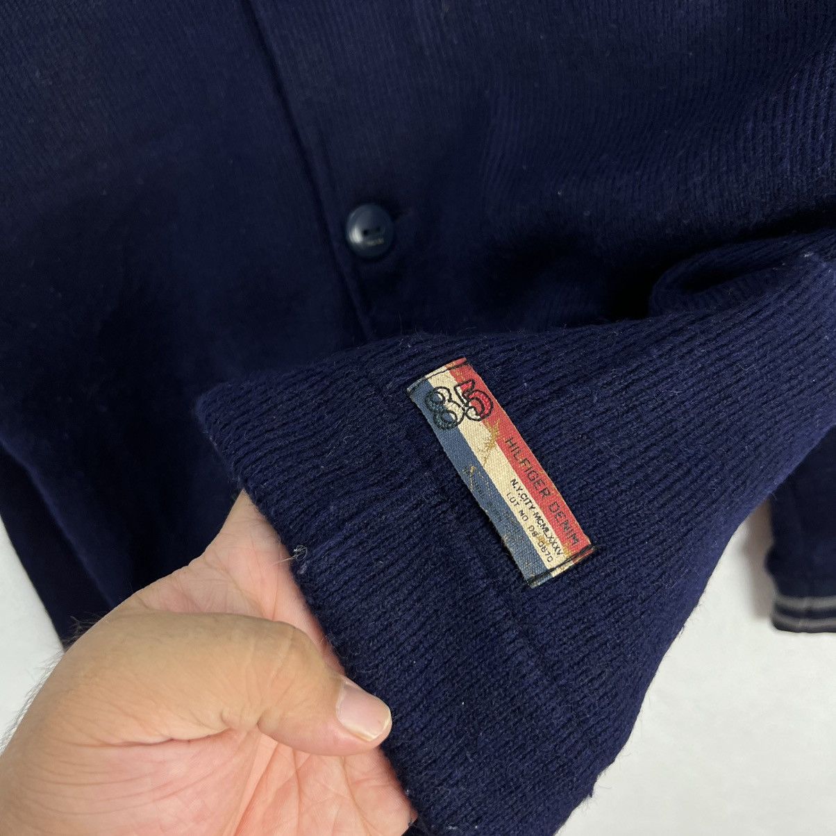 Japanese Brand VINTAGE VARSITY JACKET TOMMY HILFIGER RARE DESIGN Size US S / EU 44-46 / 1 - 7 Thumbnail