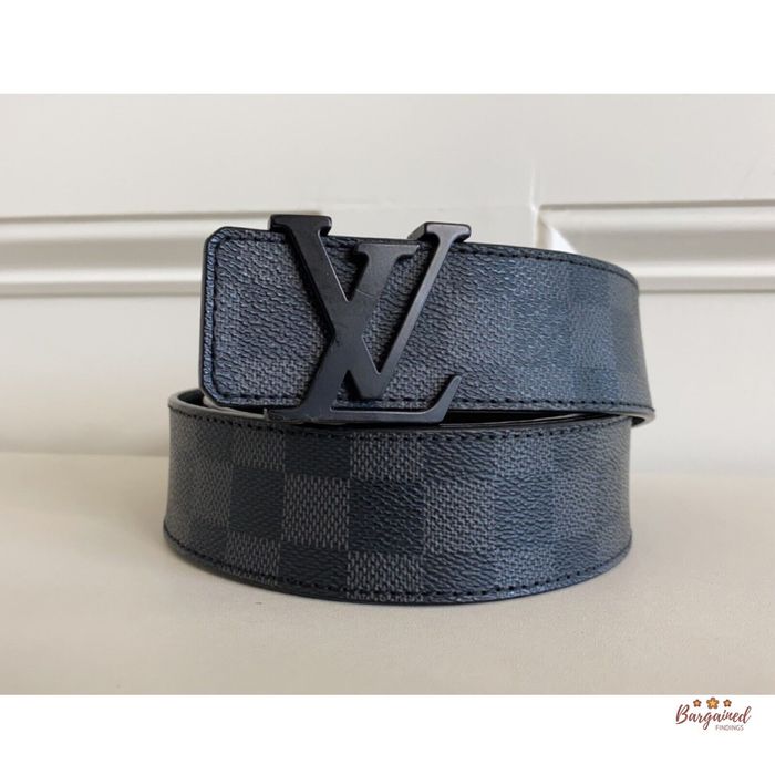 Louis Vuitton Louis Vuitton Black Monogram Belt
