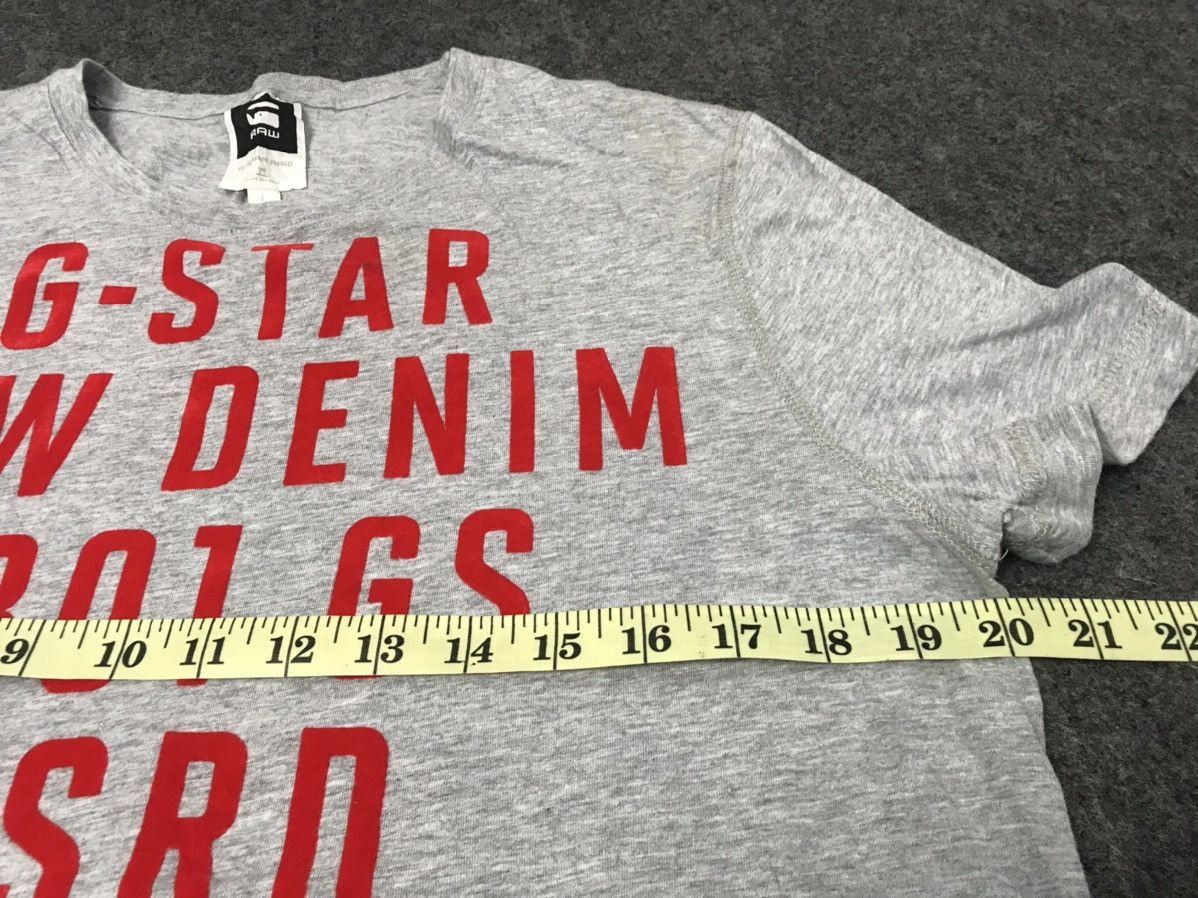 G-Star G-stars Raw Denim Promo Tee T-shirt Streetwear Brand Size US M / EU 48-50 / 2 - 5 Thumbnail