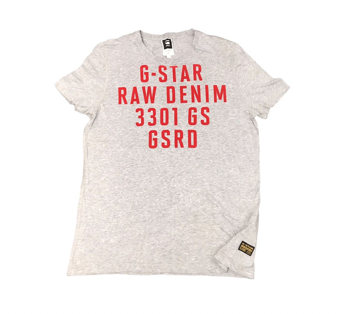 G-Star G-stars Raw Denim Promo Tee T-shirt Streetwear Brand Size US M / EU 48-50 / 2 - 1 Thumbnail