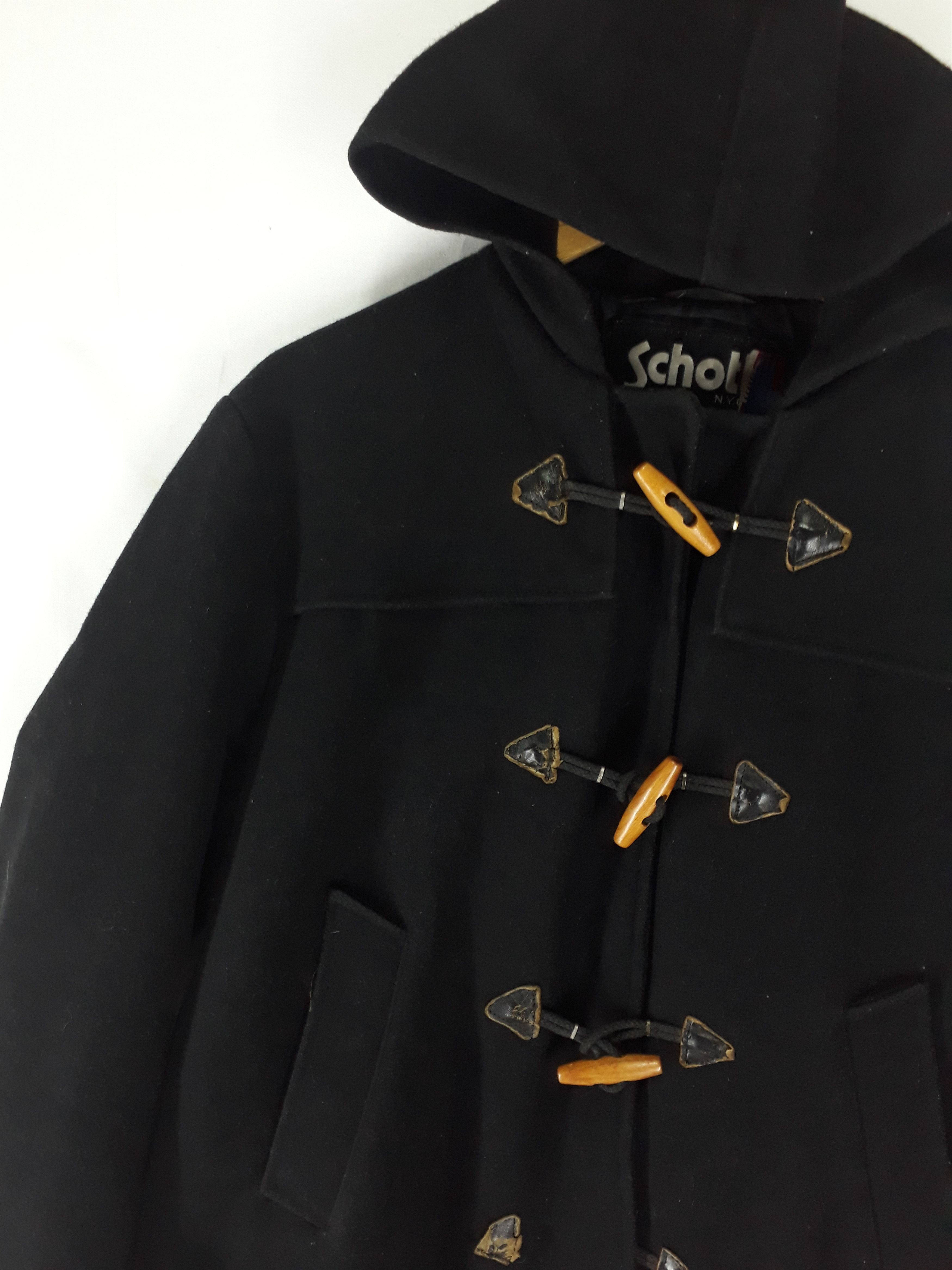 Schott Puffer Schott NYC 740 N Jacket Made in Usa With Hoodie Size US L / EU 52-54 / 3 - 3 Thumbnail