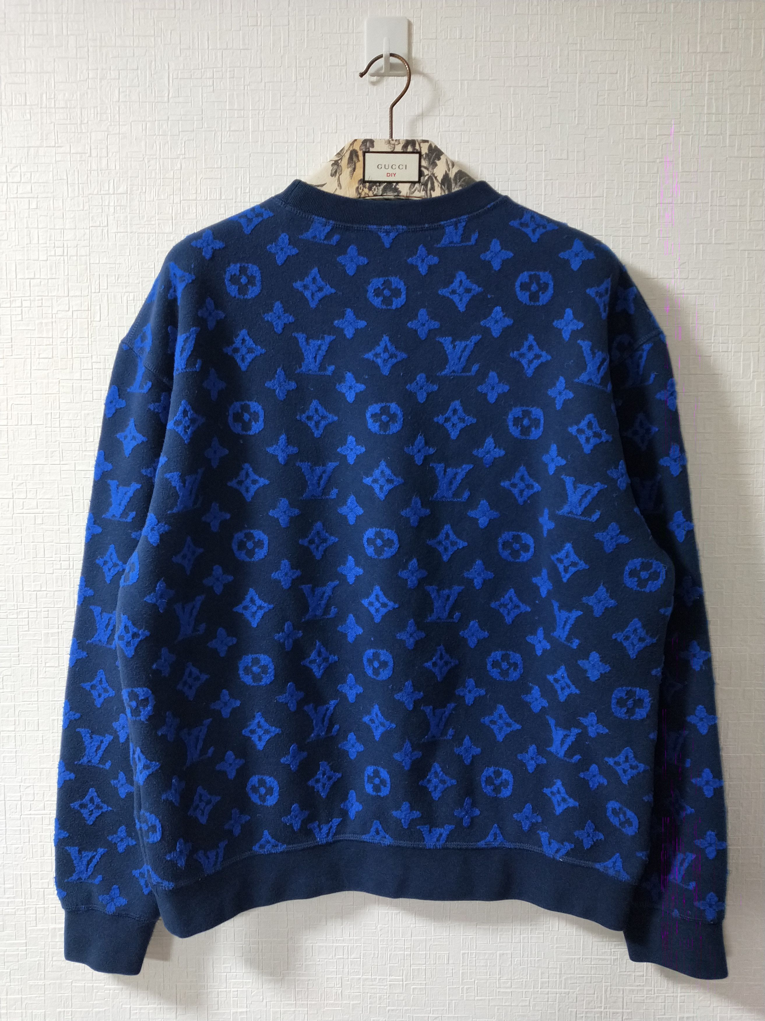 Louis Vuitton Monogram Jacquard Sweatshirt Size US L / EU 52-54 / 3 - 2 Thumbnail