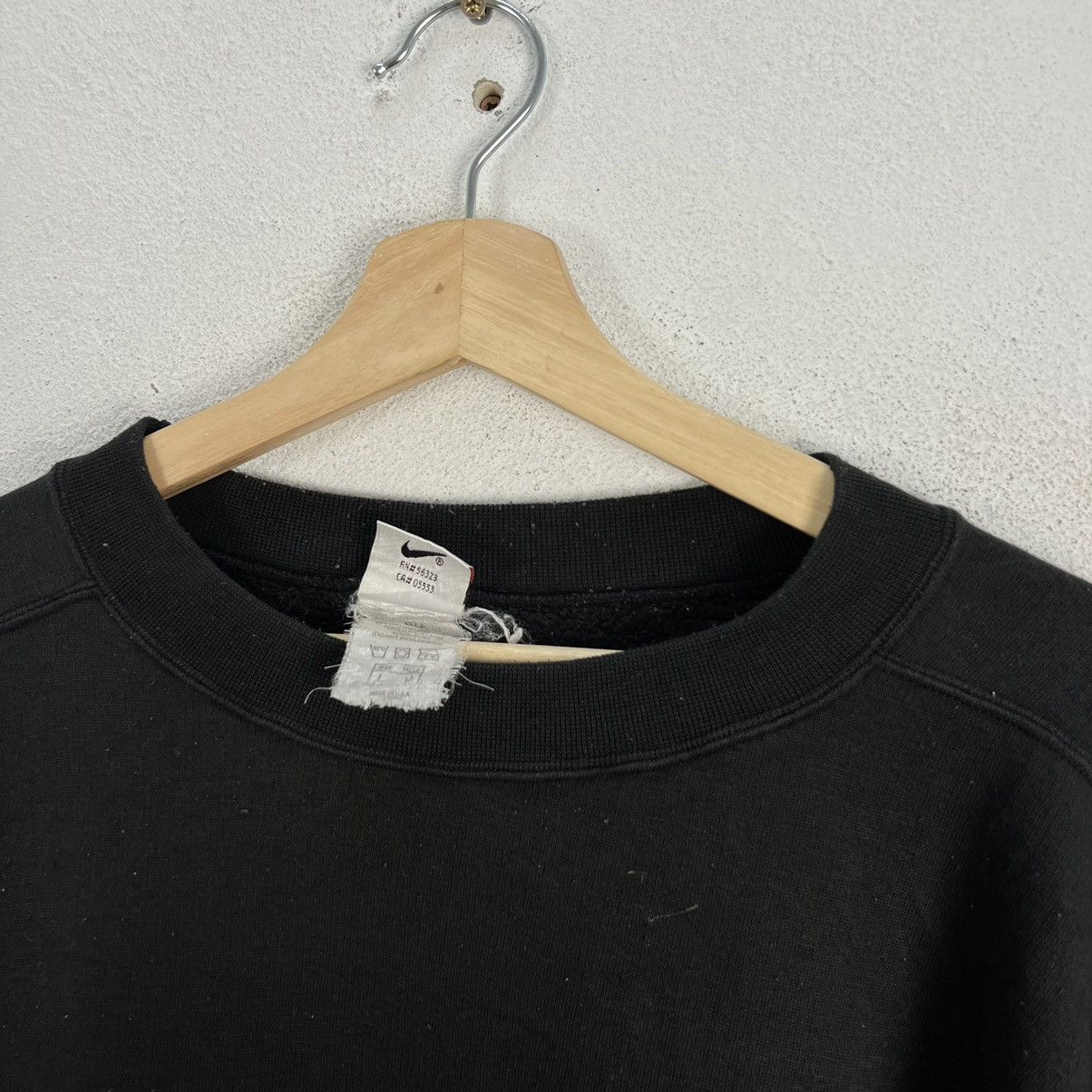 Nike × Vintage VINTAGE NIKE BIG SWOOSH SWEATSHIRT CREWNECK MADE IN USA Size US L / EU 52-54 / 3 - 6 Thumbnail