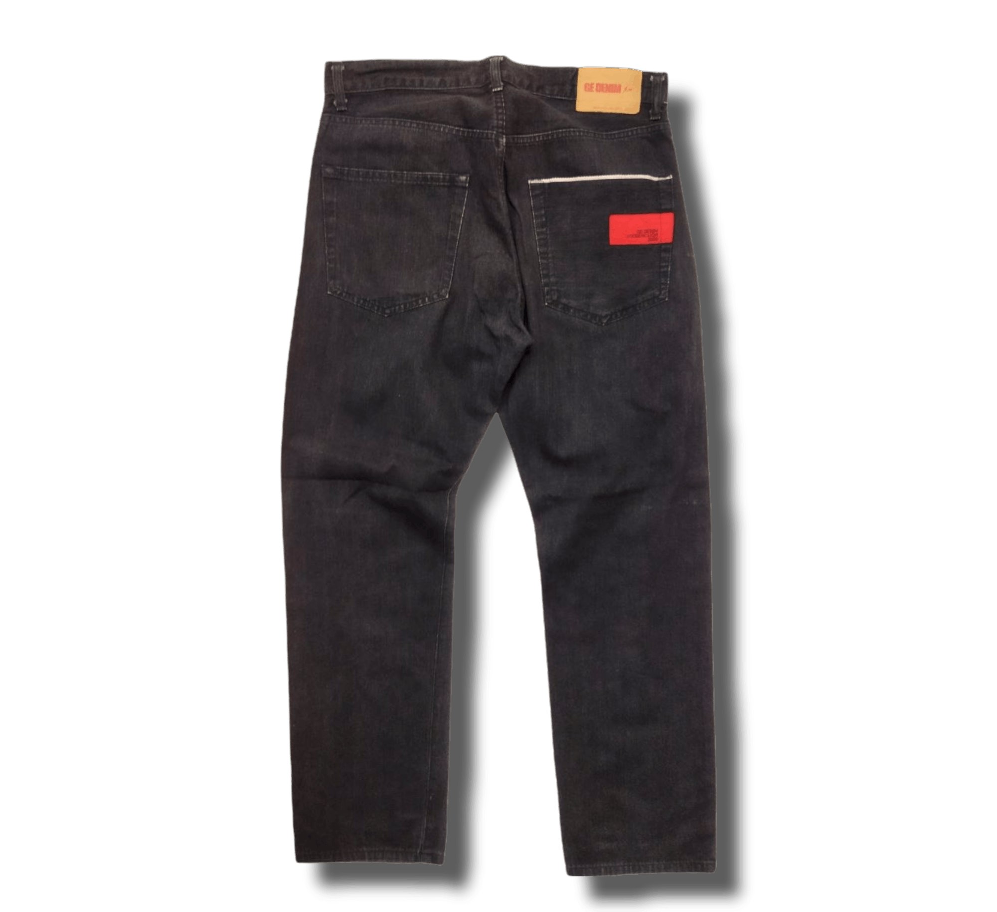 image of vintage Goodenough X Fragment Design Selvedge Jeans in Black, Men's (Size 32)