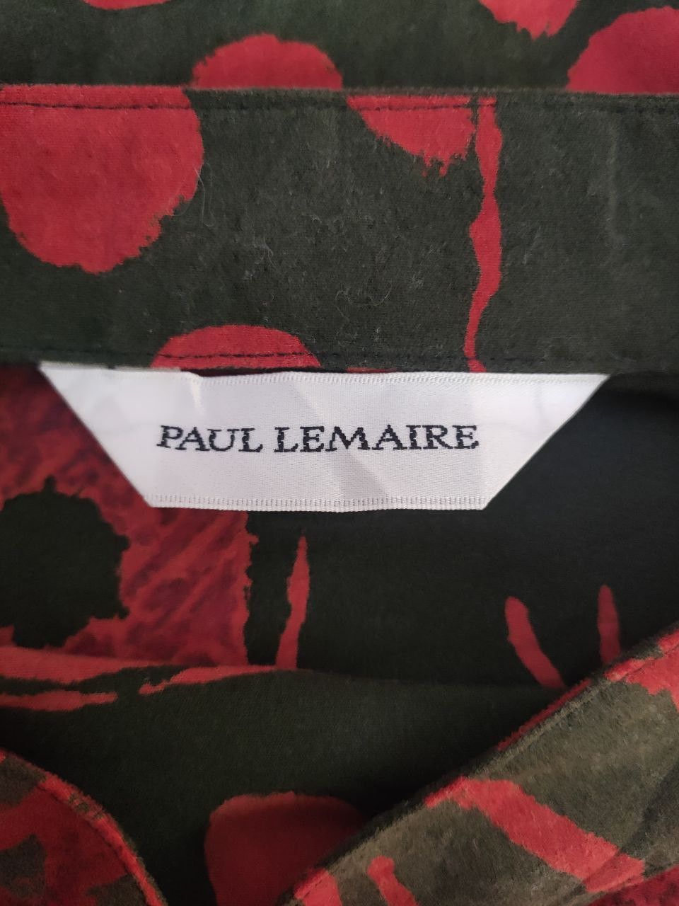 Lemaire Paul Lemaire Printed Shirt Size L / US 10 / IT 46 - 5 Thumbnail