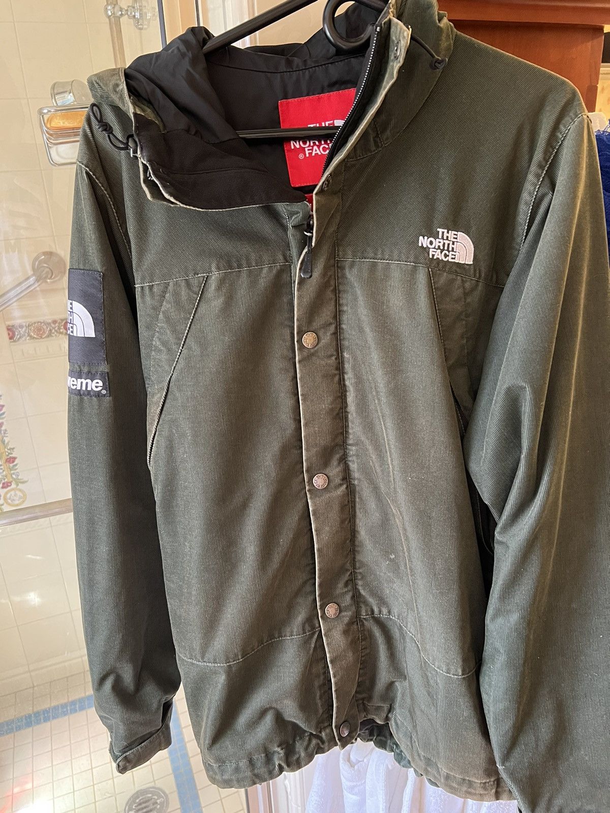 Supreme Supreme X The North Face Corduroy Mountain Shell Jacket