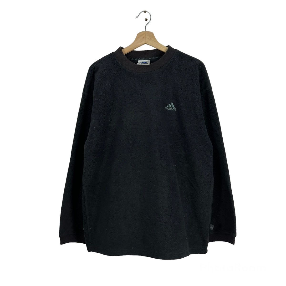 Adidas VINTAGE ADIDAS SWEATSHIRT BIG LOGO Size US M / EU 48-50 / 2 - 1 Thumbnail
