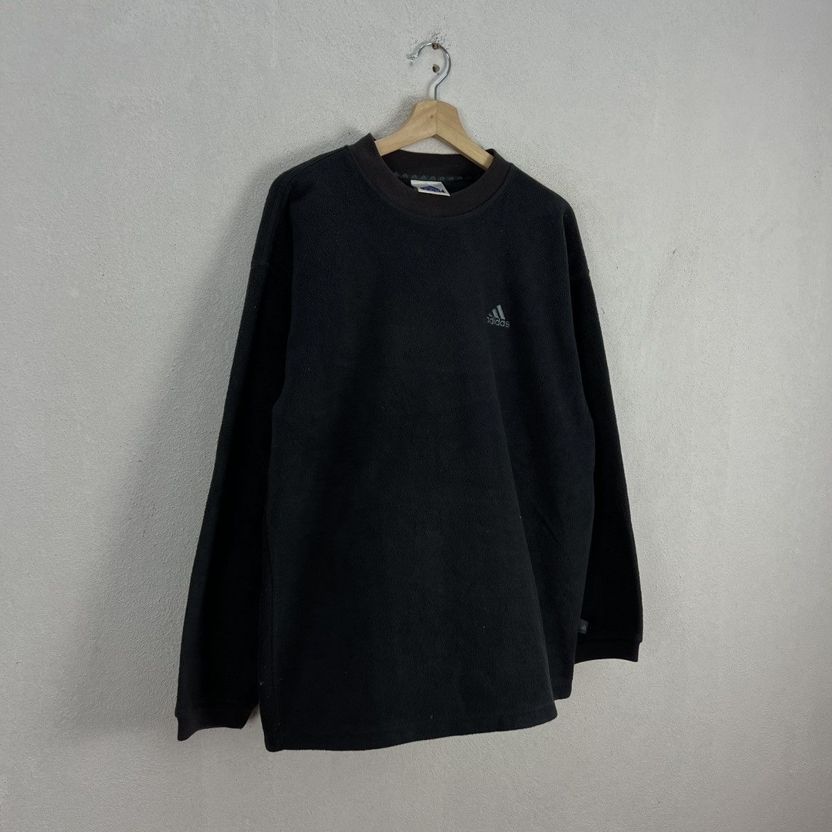 Adidas VINTAGE ADIDAS SWEATSHIRT BIG LOGO Size US M / EU 48-50 / 2 - 2 Thumbnail