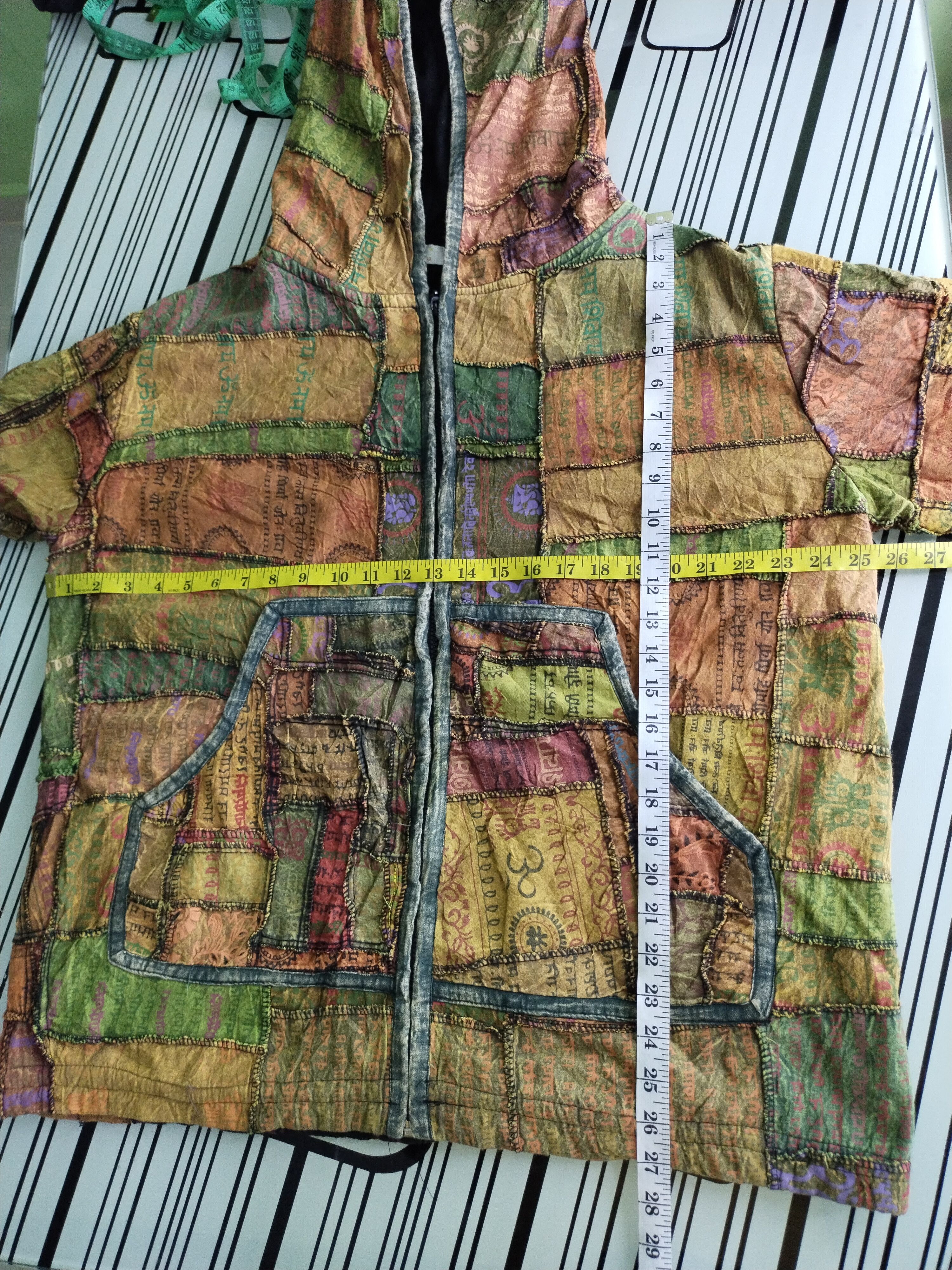 Japanese Brand VINTAGE PATCHWORK SEXUAL HOLLYWOOD SIGN HOODIE Size US L / EU 52-54 / 3 - 14 Thumbnail
