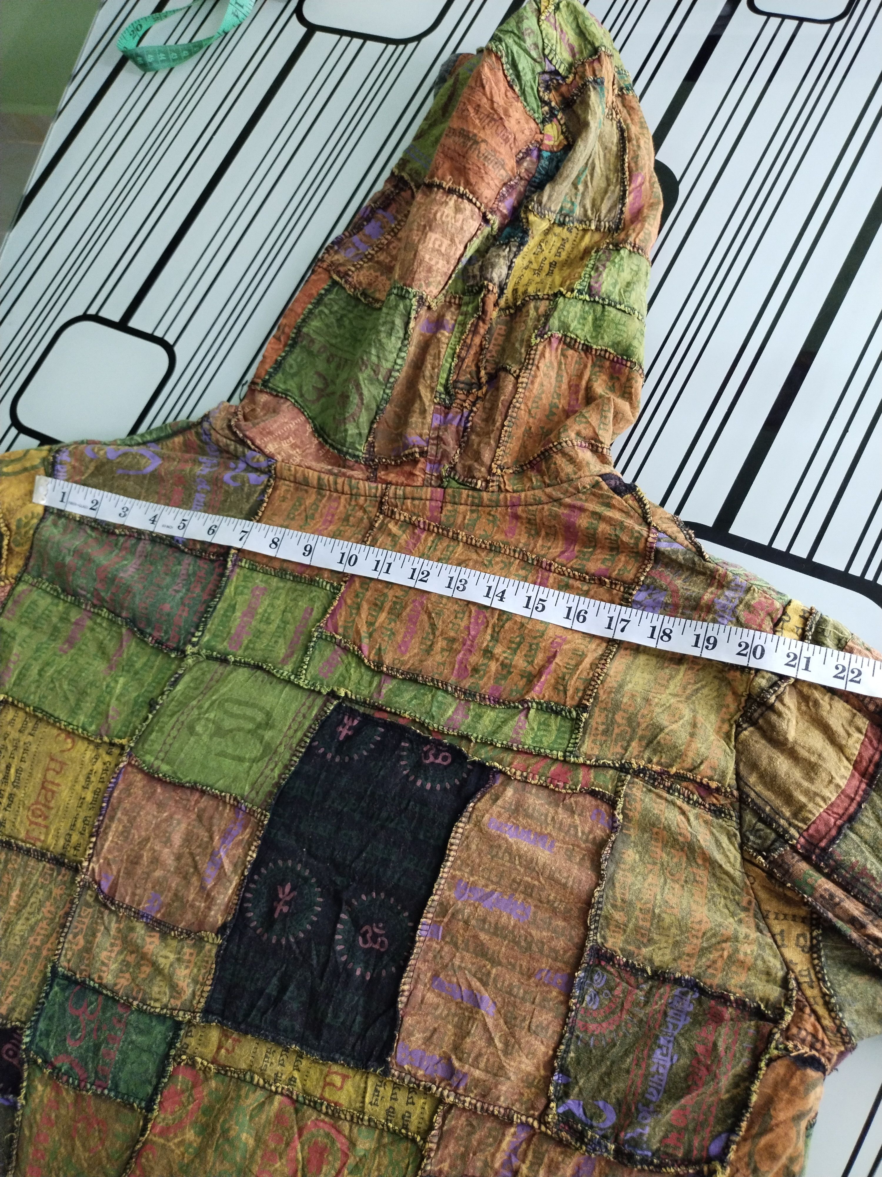 Japanese Brand VINTAGE PATCHWORK SEXUAL HOLLYWOOD SIGN HOODIE Size US L / EU 52-54 / 3 - 15 Thumbnail