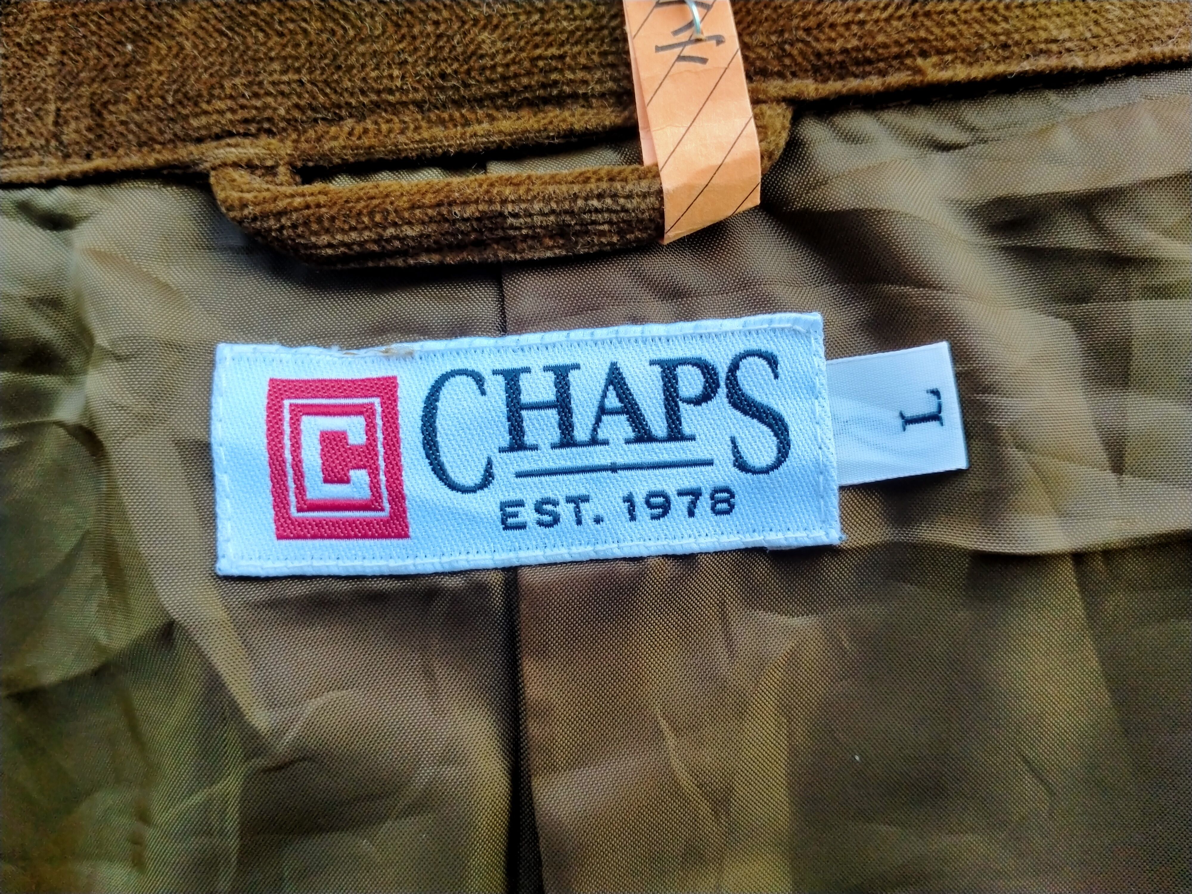 Chaps Ralph Lauren Vintage Chaps Cotton Twill Jacket Size US L / EU 52-54 / 3 - 7 Thumbnail