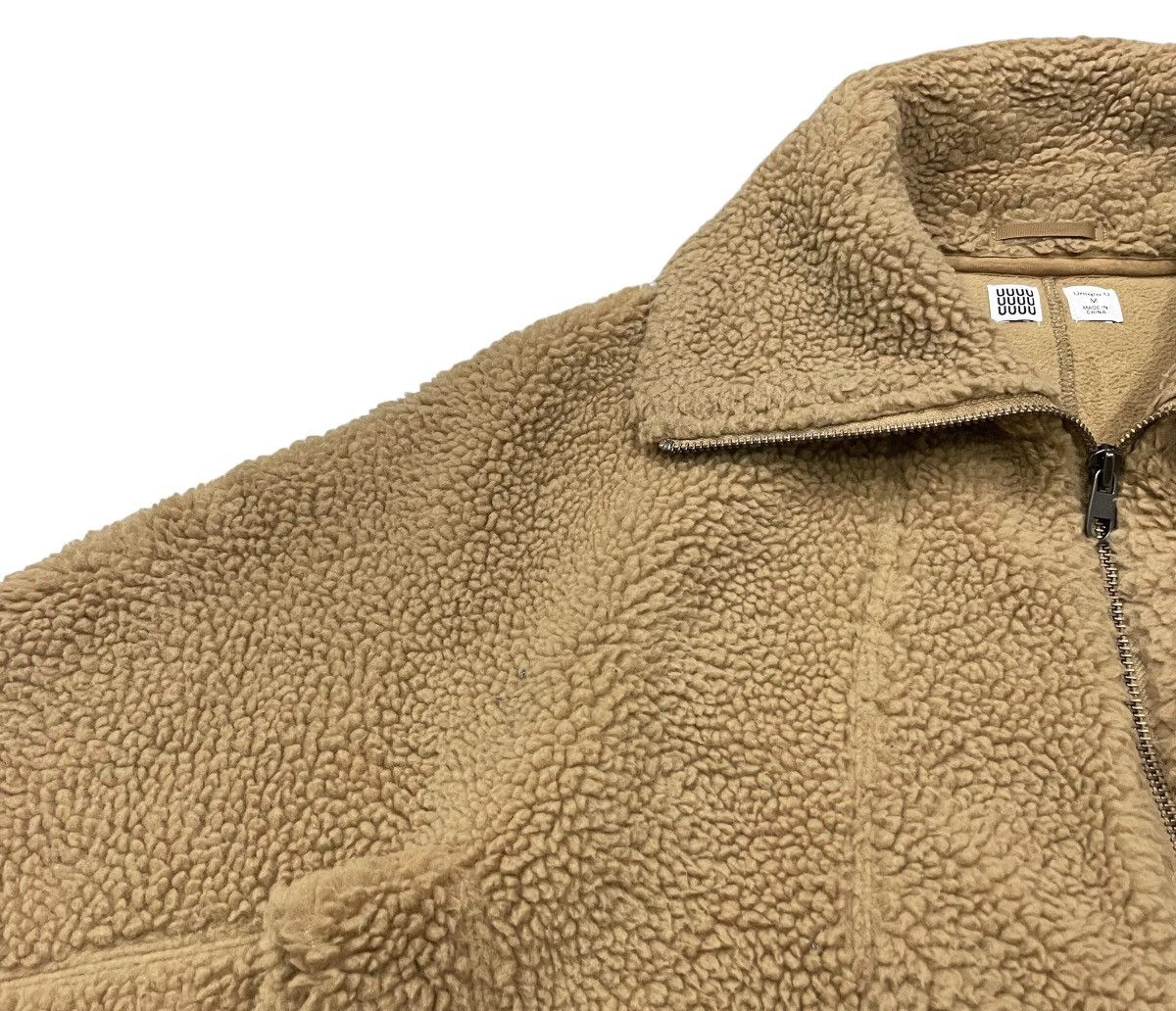 Christophe Lemaire Lemaire X Uniqlo Sherpa Fleece Turtleneck Zipper Jacket Size US M / EU 48-50 / 2 - 5 Thumbnail
