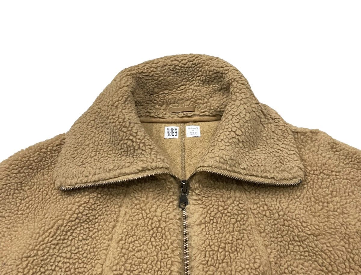 Christophe Lemaire Lemaire X Uniqlo Sherpa Fleece Turtleneck Zipper Jacket Size US M / EU 48-50 / 2 - 8 Thumbnail