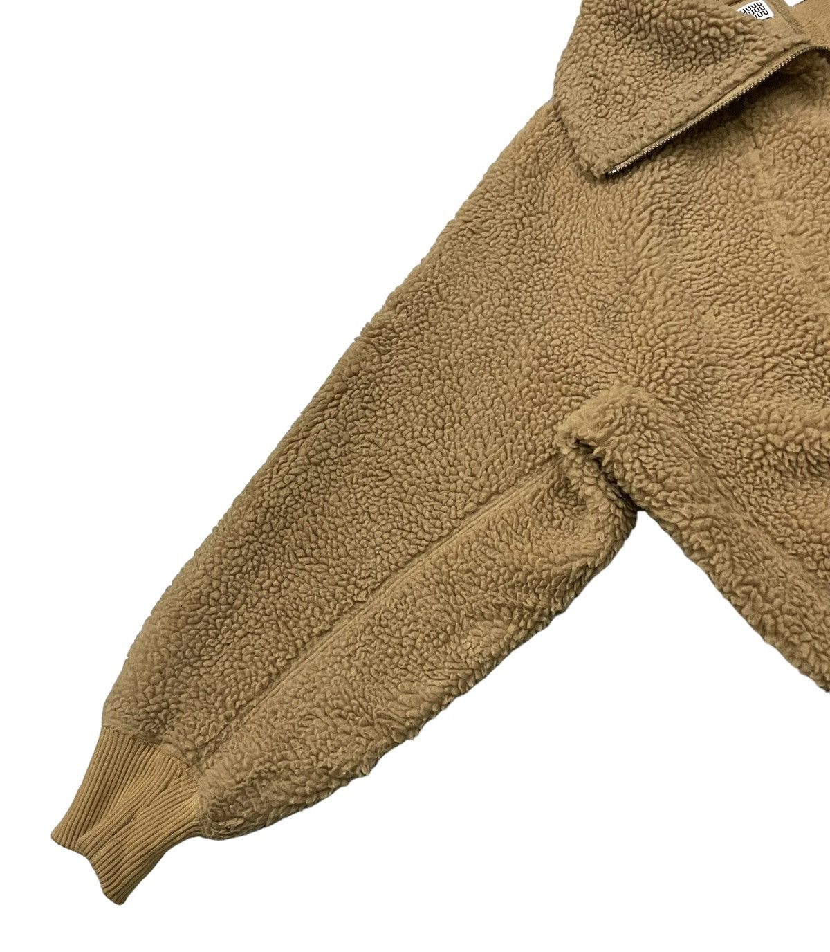 Christophe Lemaire Lemaire X Uniqlo Sherpa Fleece Turtleneck Zipper Jacket Size US M / EU 48-50 / 2 - 6 Thumbnail
