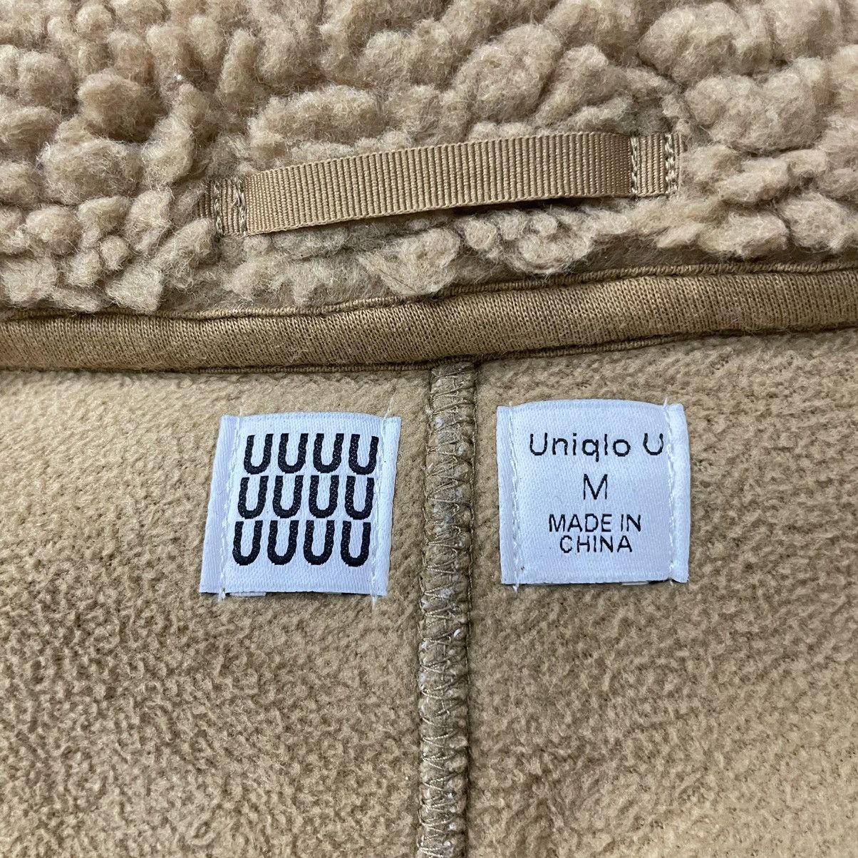 Christophe Lemaire Lemaire X Uniqlo Sherpa Fleece Turtleneck Zipper Jacket Size US M / EU 48-50 / 2 - 19 Thumbnail