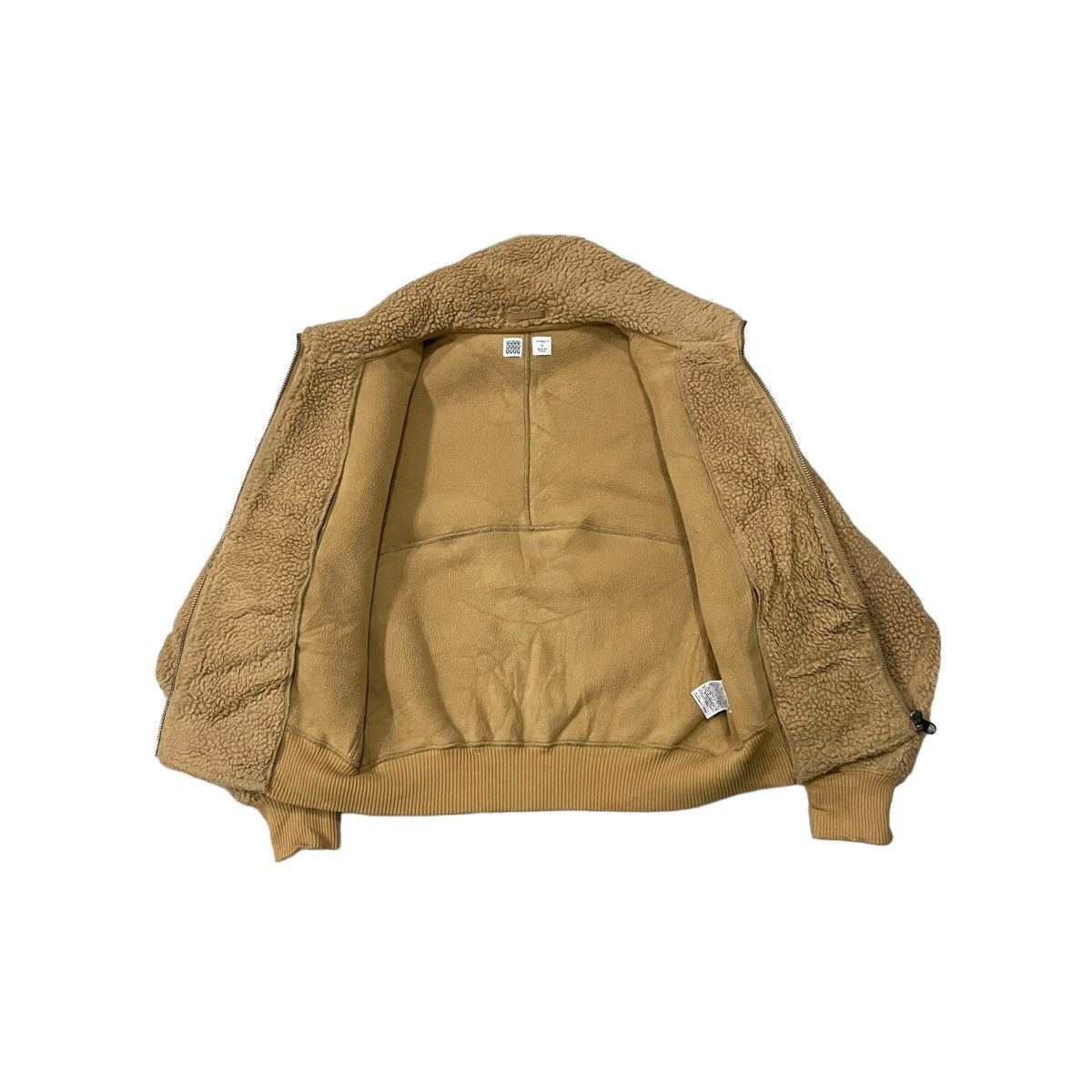 Christophe Lemaire Lemaire X Uniqlo Sherpa Fleece Turtleneck Zipper Jacket Size US M / EU 48-50 / 2 - 18 Thumbnail