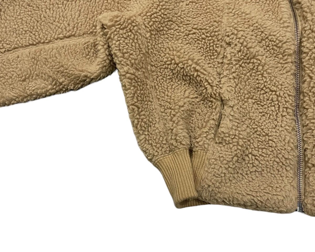 Christophe Lemaire Lemaire X Uniqlo Sherpa Fleece Turtleneck Zipper Jacket Size US M / EU 48-50 / 2 - 4 Thumbnail