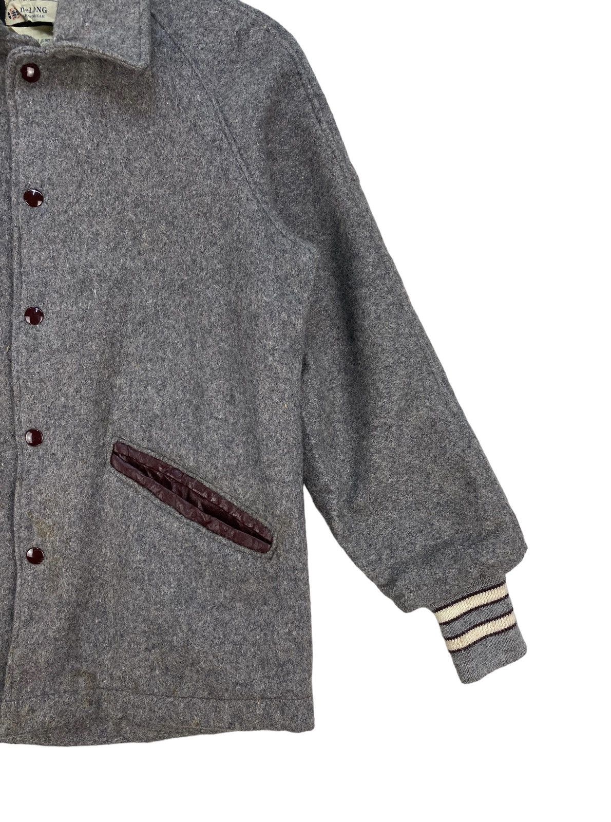 Delong Vintage DeLONG Pep Steppers Wool Jacket Size US S / EU 44-46 / 1 - 3 Thumbnail