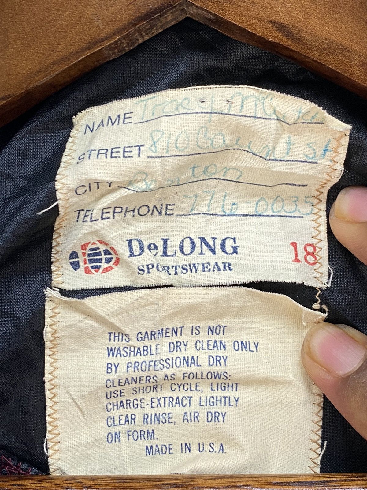 Delong Vintage DeLONG Pep Steppers Wool Jacket Size US S / EU 44-46 / 1 - 8 Thumbnail