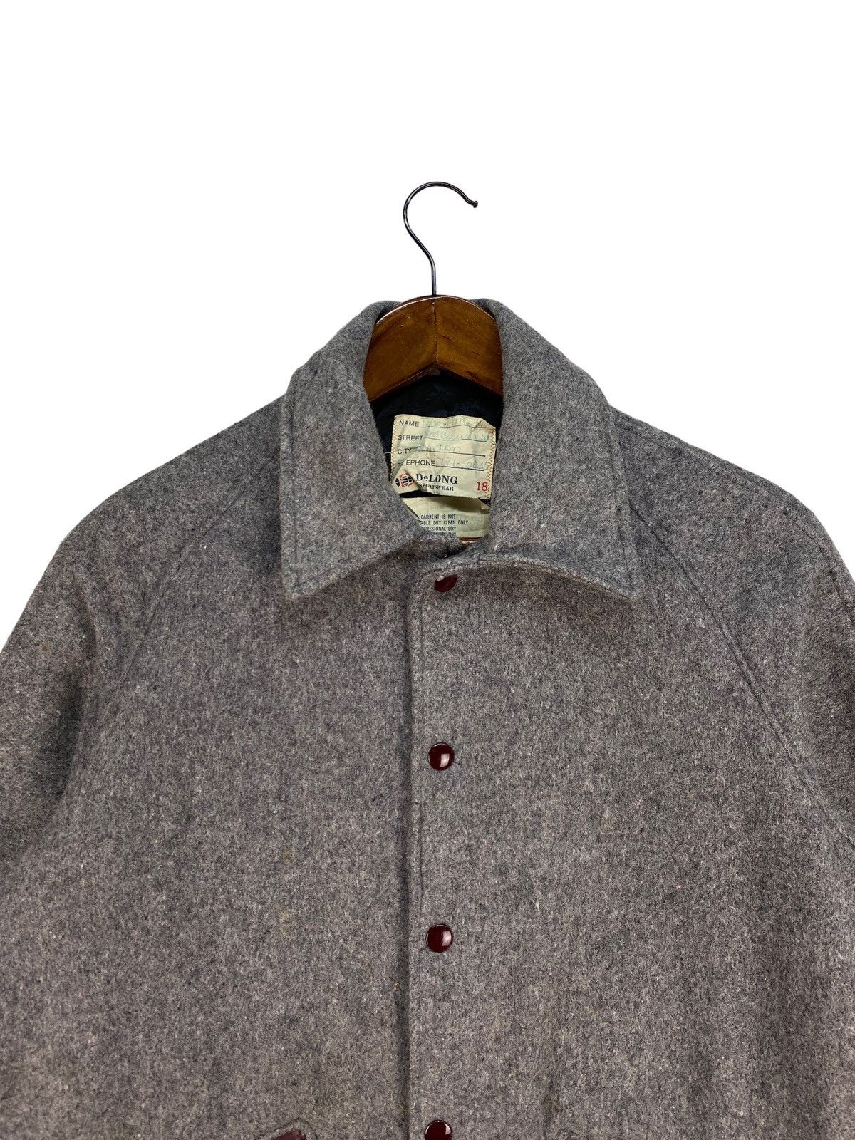 Delong Vintage DeLONG Pep Steppers Wool Jacket Size US S / EU 44-46 / 1 - 5 Thumbnail