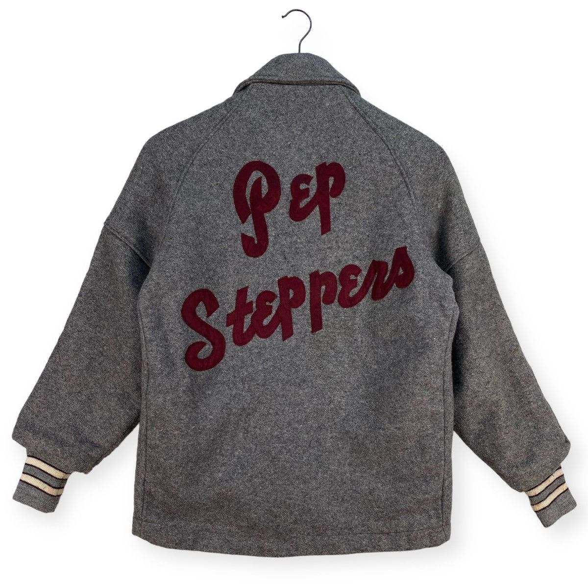 Delong Vintage DeLONG Pep Steppers Wool Jacket Size US S / EU 44-46 / 1 - 1 Thumbnail