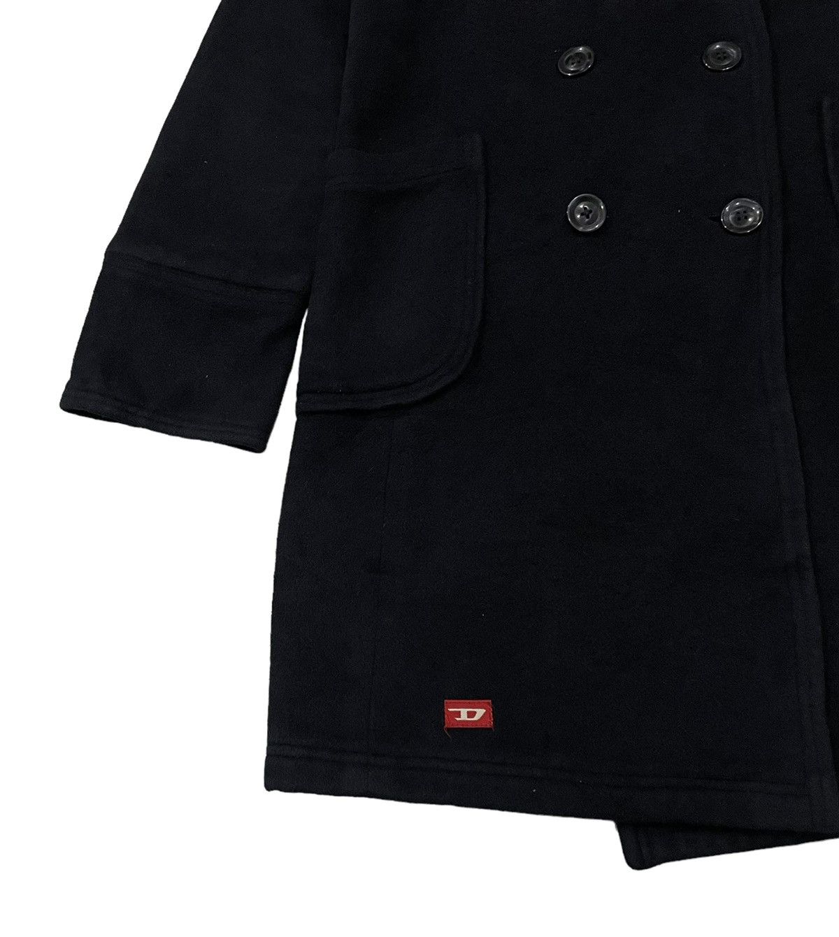 Diesel ‼️RARE‼️Vintage Diesel Double Collar Wool Jacket Size M / US 6-8 / IT 42-44 - 4 Thumbnail