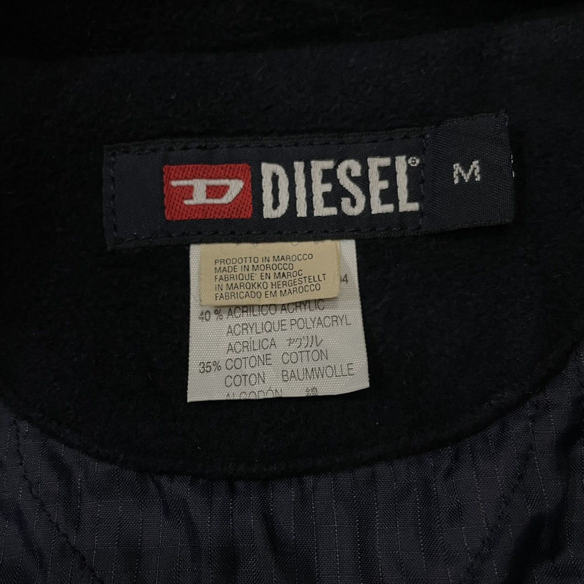 Diesel ‼️RARE‼️Vintage Diesel Double Collar Wool Jacket Size M / US 6-8 / IT 42-44 - 19 Thumbnail