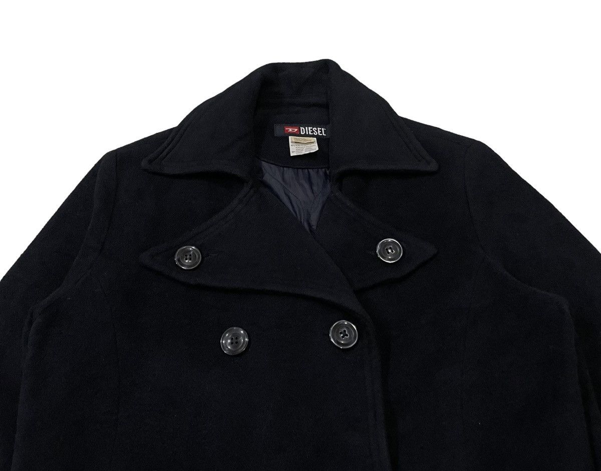 Diesel ‼️RARE‼️Vintage Diesel Double Collar Wool Jacket Size M / US 6-8 / IT 42-44 - 6 Thumbnail