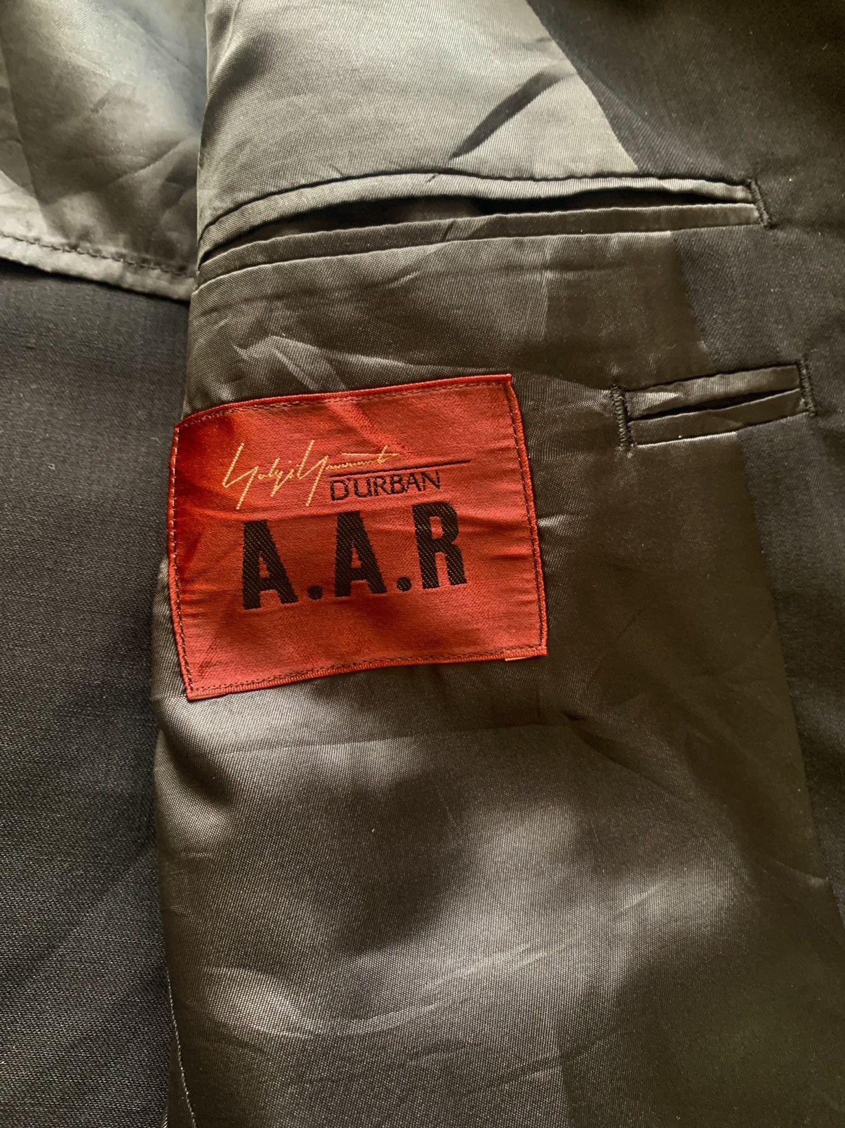 Japanese Brand × Vintage × Yohji Yamamoto Vintage AAR Yohji yamamoto blazzer Size US M / EU 48-50 / 2 - 8 Thumbnail