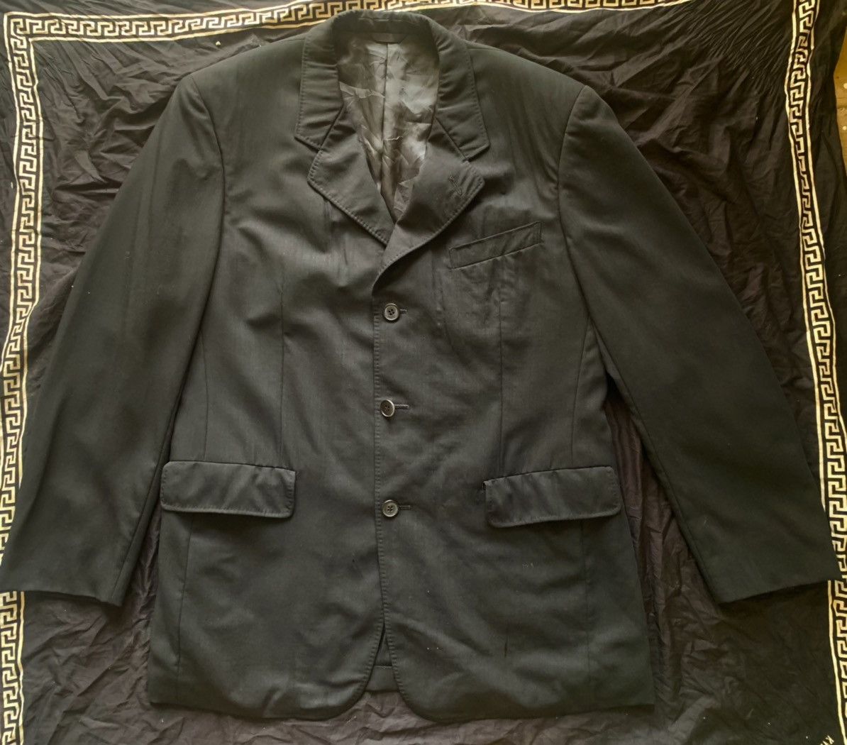 Japanese Brand × Vintage × Yohji Yamamoto Vintage AAR Yohji yamamoto blazzer Size US M / EU 48-50 / 2 - 3 Thumbnail