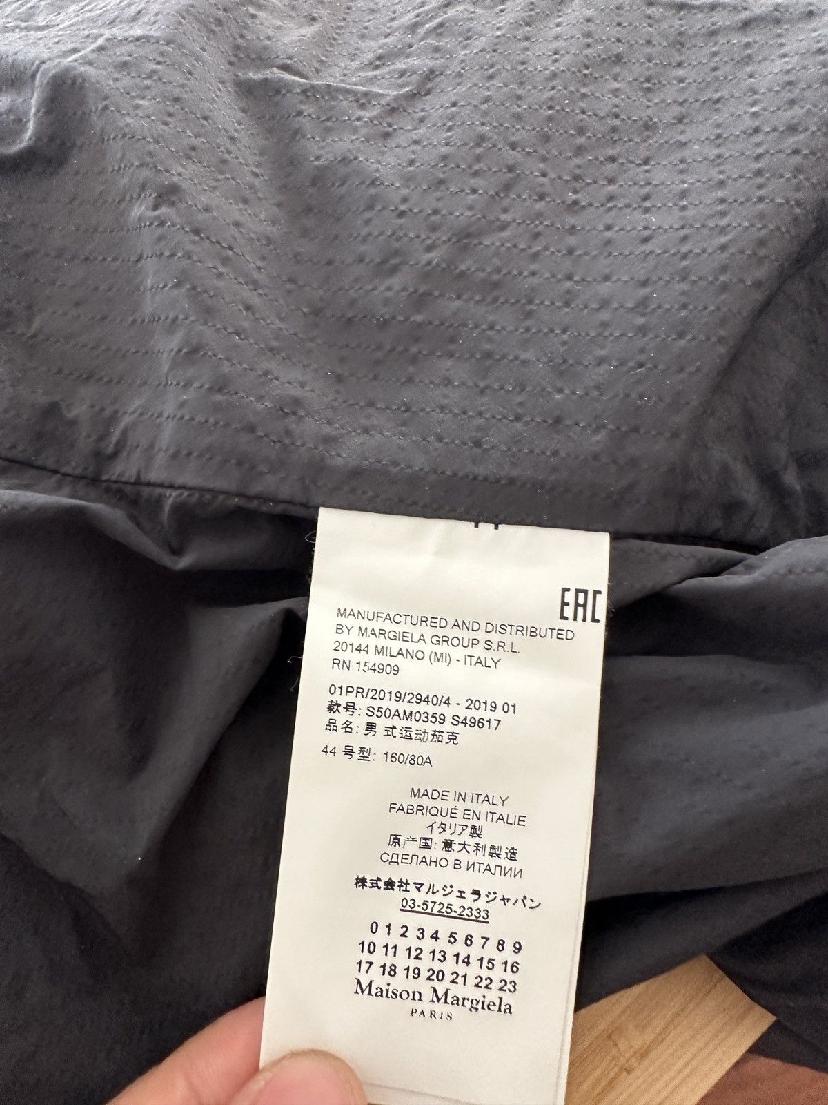Maison Margiela Margiela icoinic Deconstruction hoodie track jacket Size US S / EU 44-46 / 1 - 10 Thumbnail