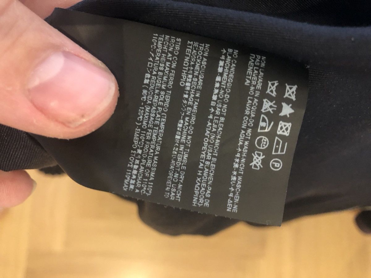 Saint Laurent Paris SS13 Black Cotton biker hooded jacket Size US M / EU 48-50 / 2 - 10 Thumbnail