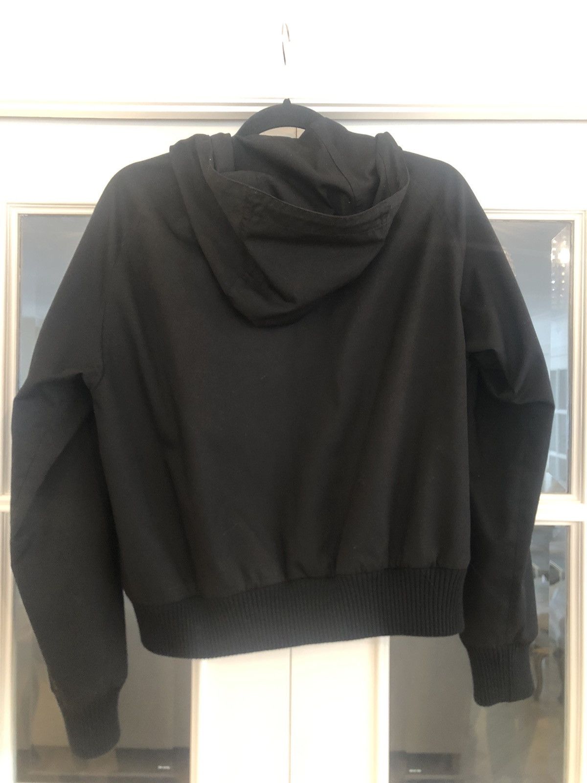 Saint Laurent Paris SS13 Black Cotton biker hooded jacket Size US M / EU 48-50 / 2 - 5 Thumbnail