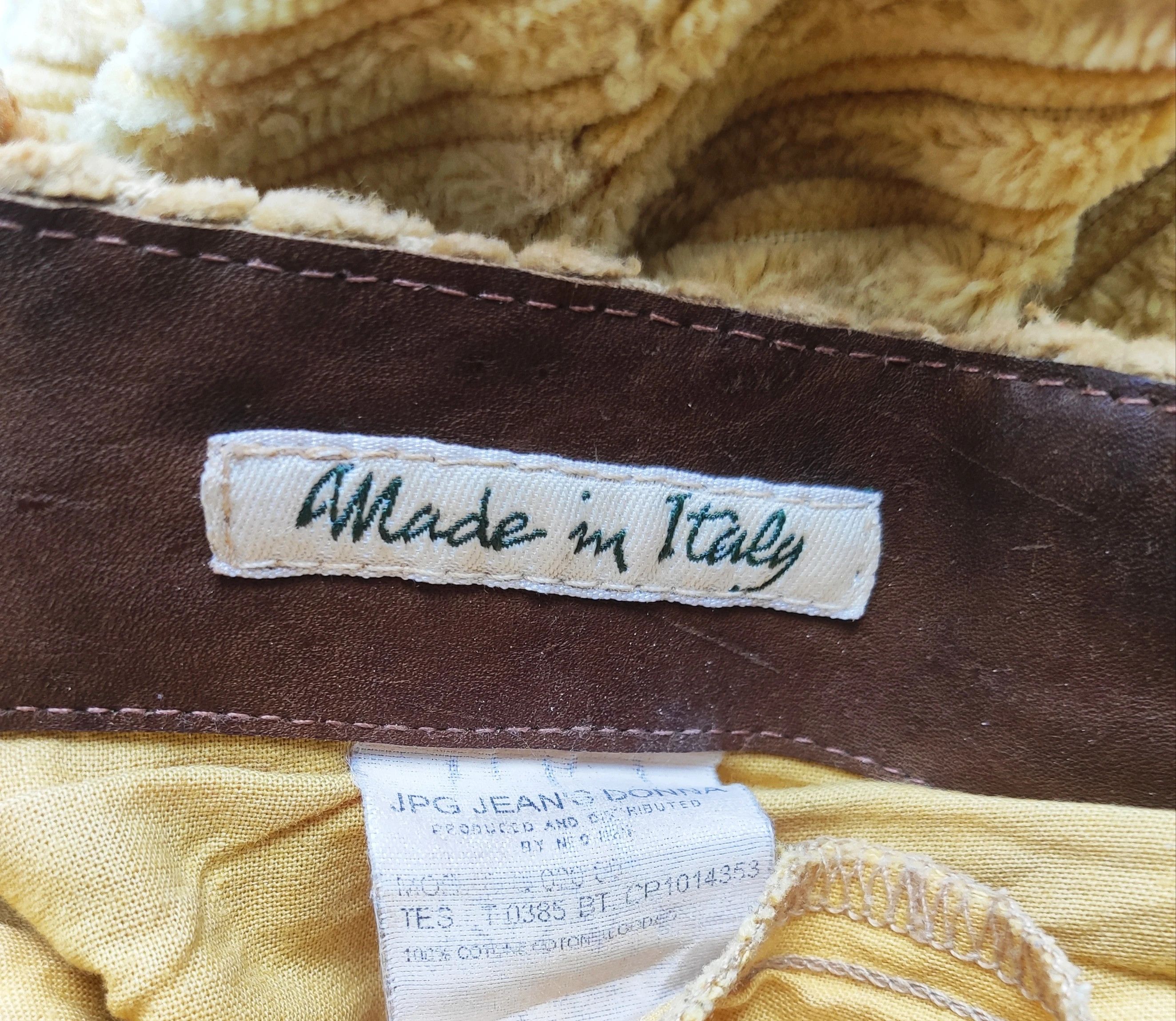 Jean Paul Gaultier GRAIL! Corduroy flared pants.Like Versace or Martin Margiela Size US 28 / EU 44 - 7 Thumbnail