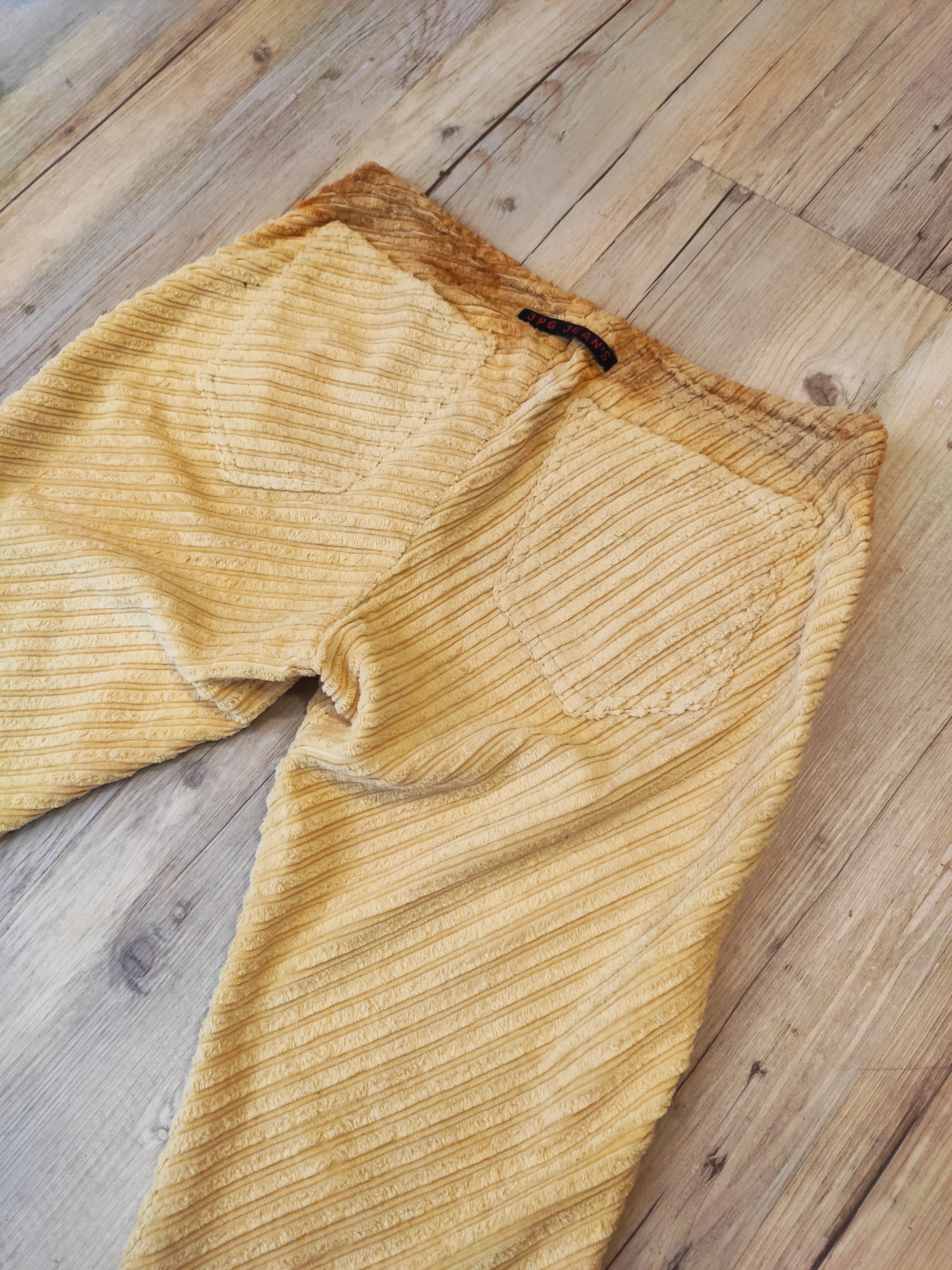 Jean Paul Gaultier GRAIL! Corduroy flared pants.Like Versace or Martin Margiela Size US 28 / EU 44 - 2 Thumbnail