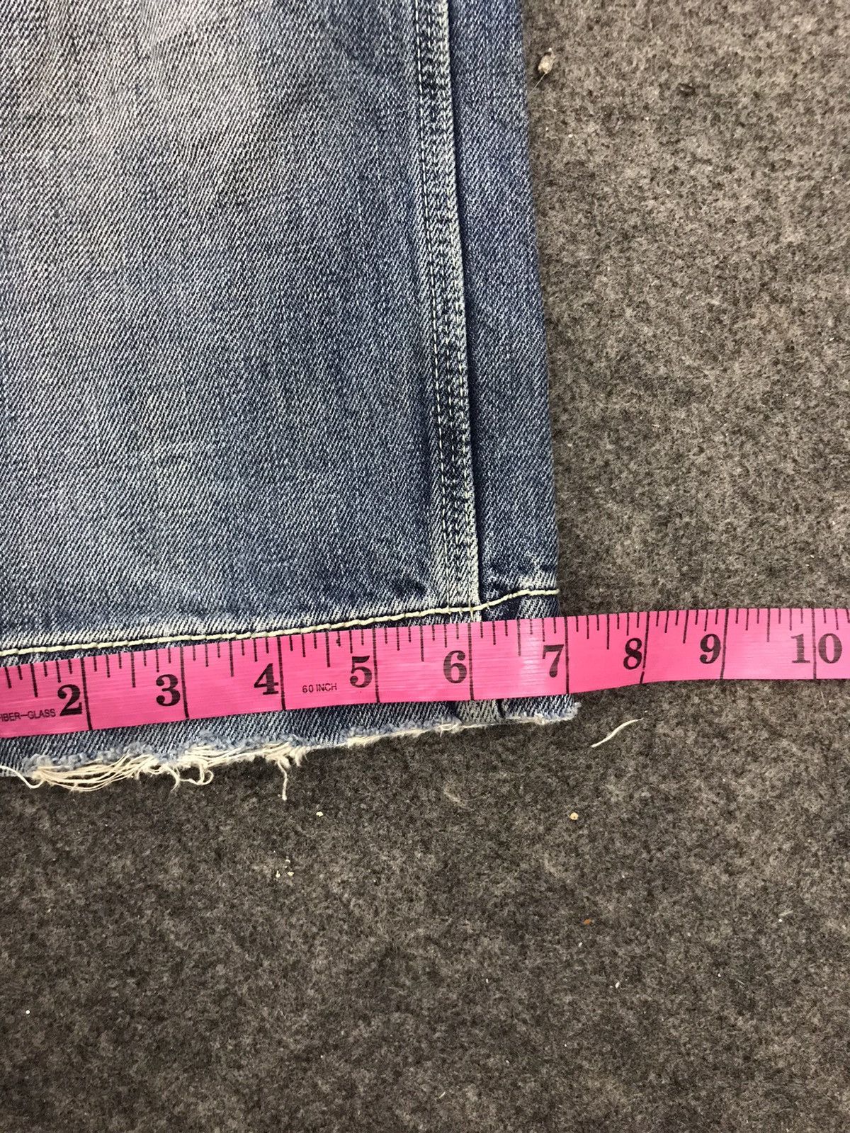 Japanese Brand Ozone Rock Eco Conscious Distressed Denim Size US 32 / EU 48 - 7 Thumbnail