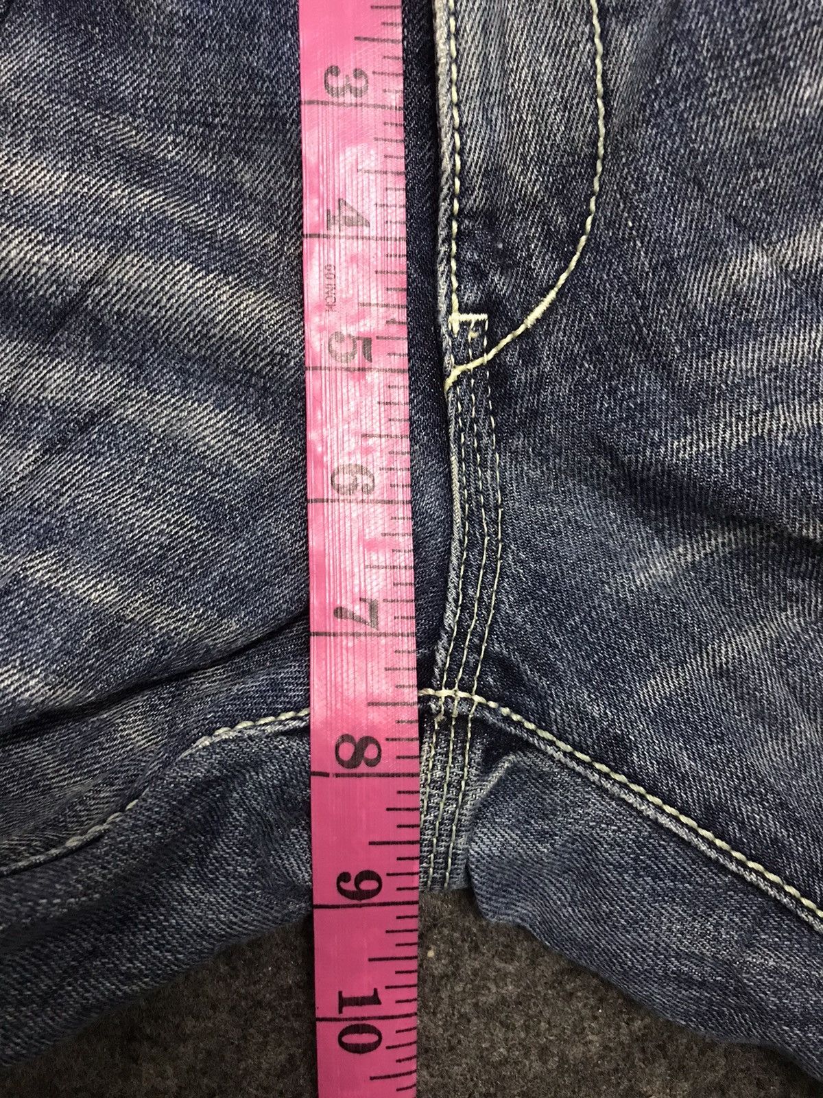 Japanese Brand Ozone Rock Eco Conscious Distressed Denim Size US 32 / EU 48 - 9 Thumbnail