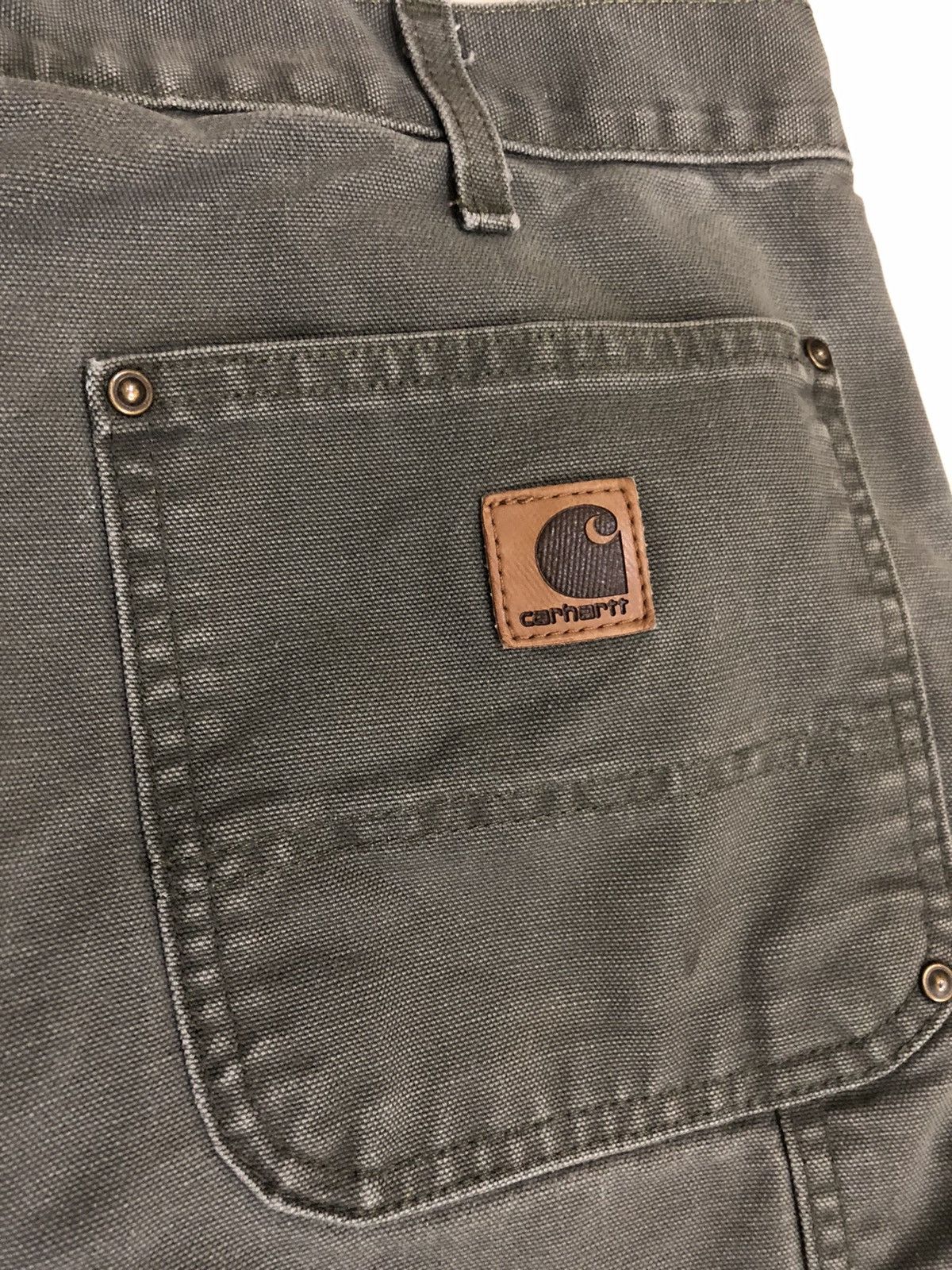Carhartt × Vintage Vintage CARHAT 6 POCKET CARPENTER PANTS/CARGO PANTS SIZE 38 Size US 38 / EU 54 - 4 Thumbnail