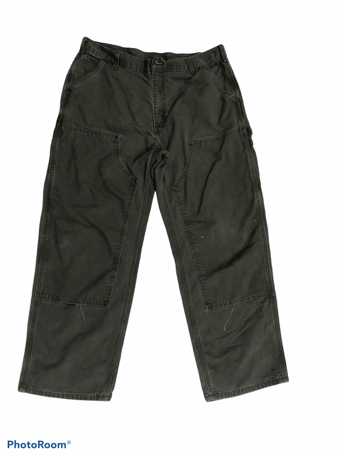 Carhartt × Vintage Vintage CARHAT 6 POCKET CARPENTER PANTS/CARGO PANTS SIZE 38 Size US 38 / EU 54 - 1 Thumbnail