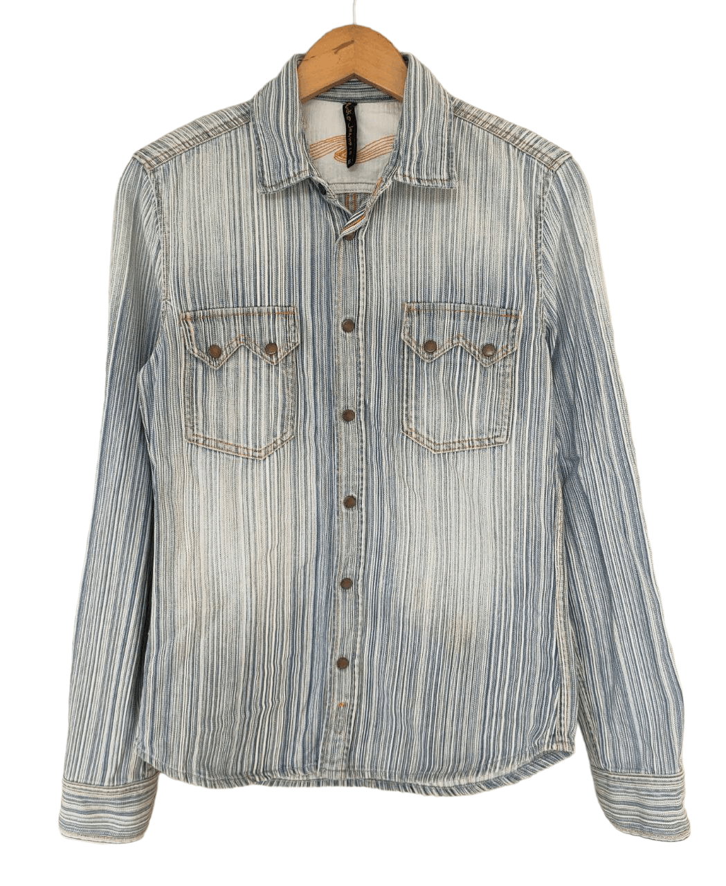 Japanese Brand Nudie Jeans Denim Jacket Size US XS / EU 42 / 0 - 1 Thumbnail
