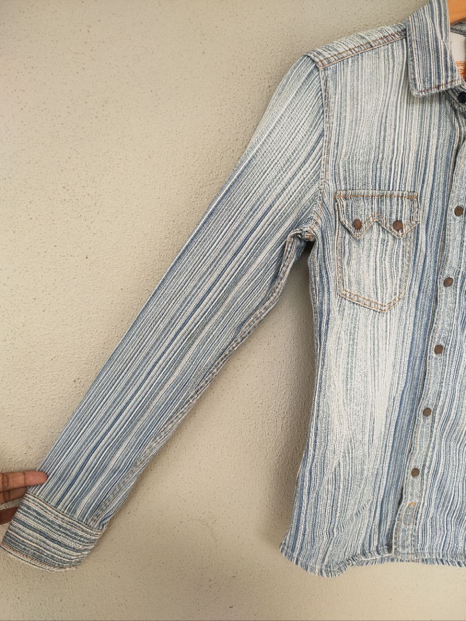 Japanese Brand Nudie Jeans Denim Jacket Size US XS / EU 42 / 0 - 4 Thumbnail